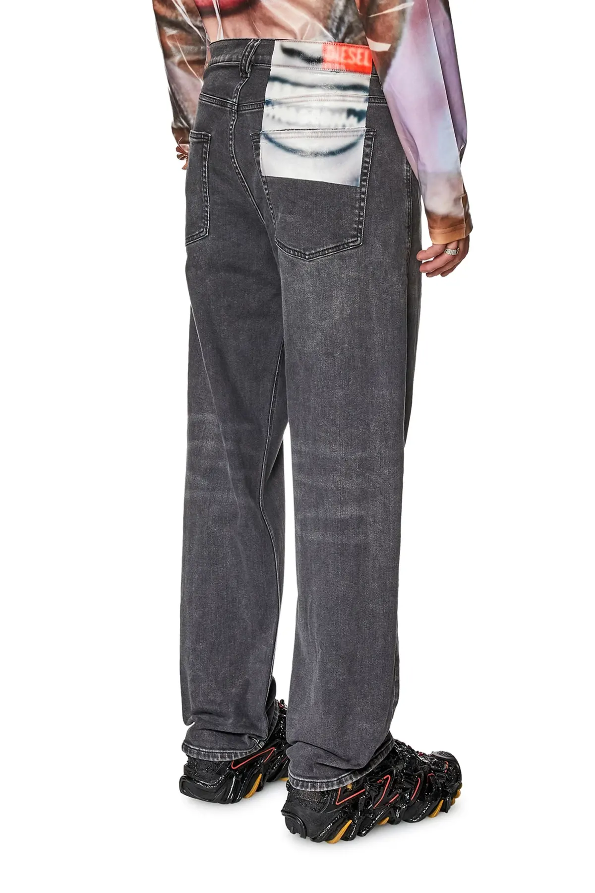 Black Straight Jeans-2010 D-Macs