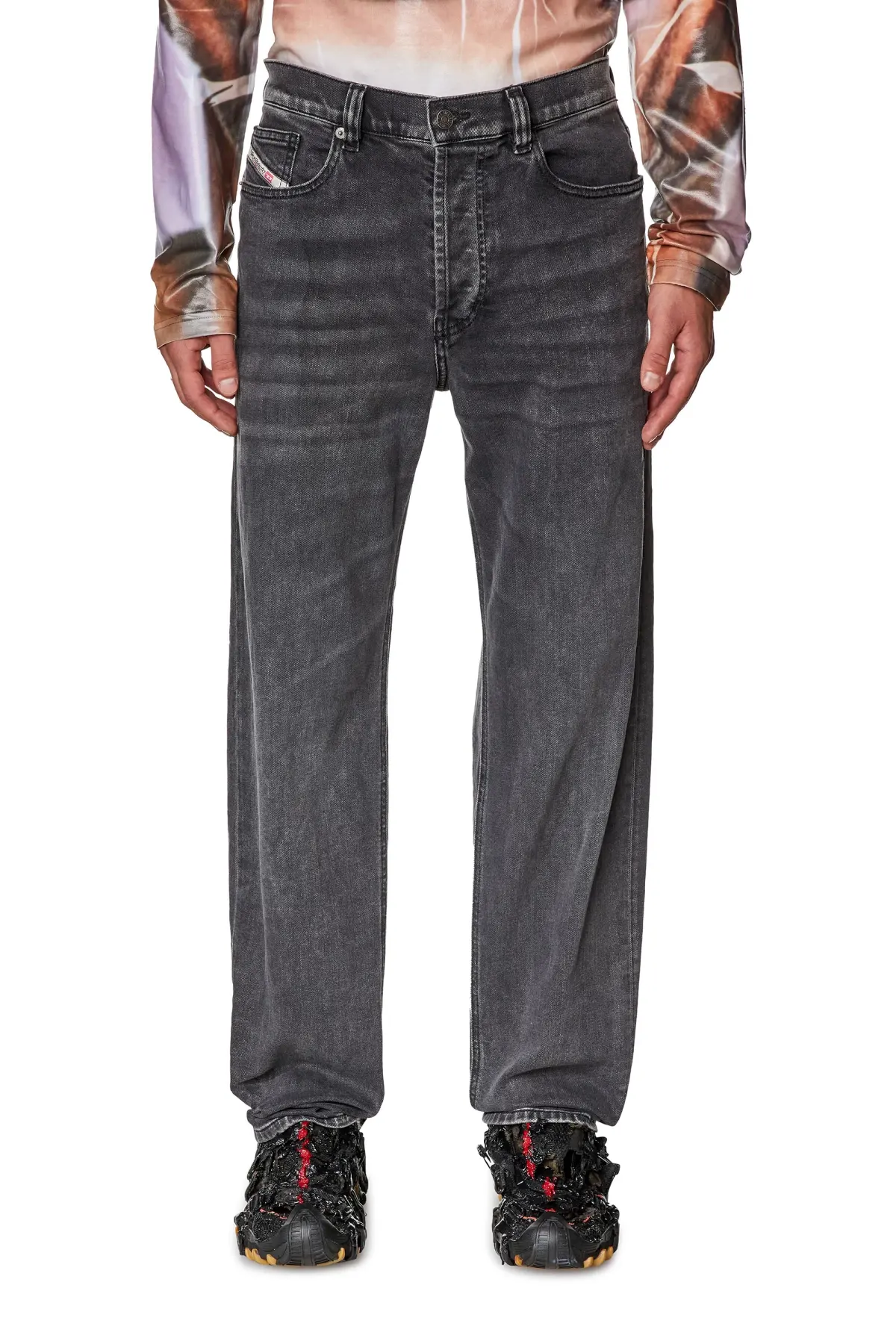 Black Straight Jeans-2010 D-Macs