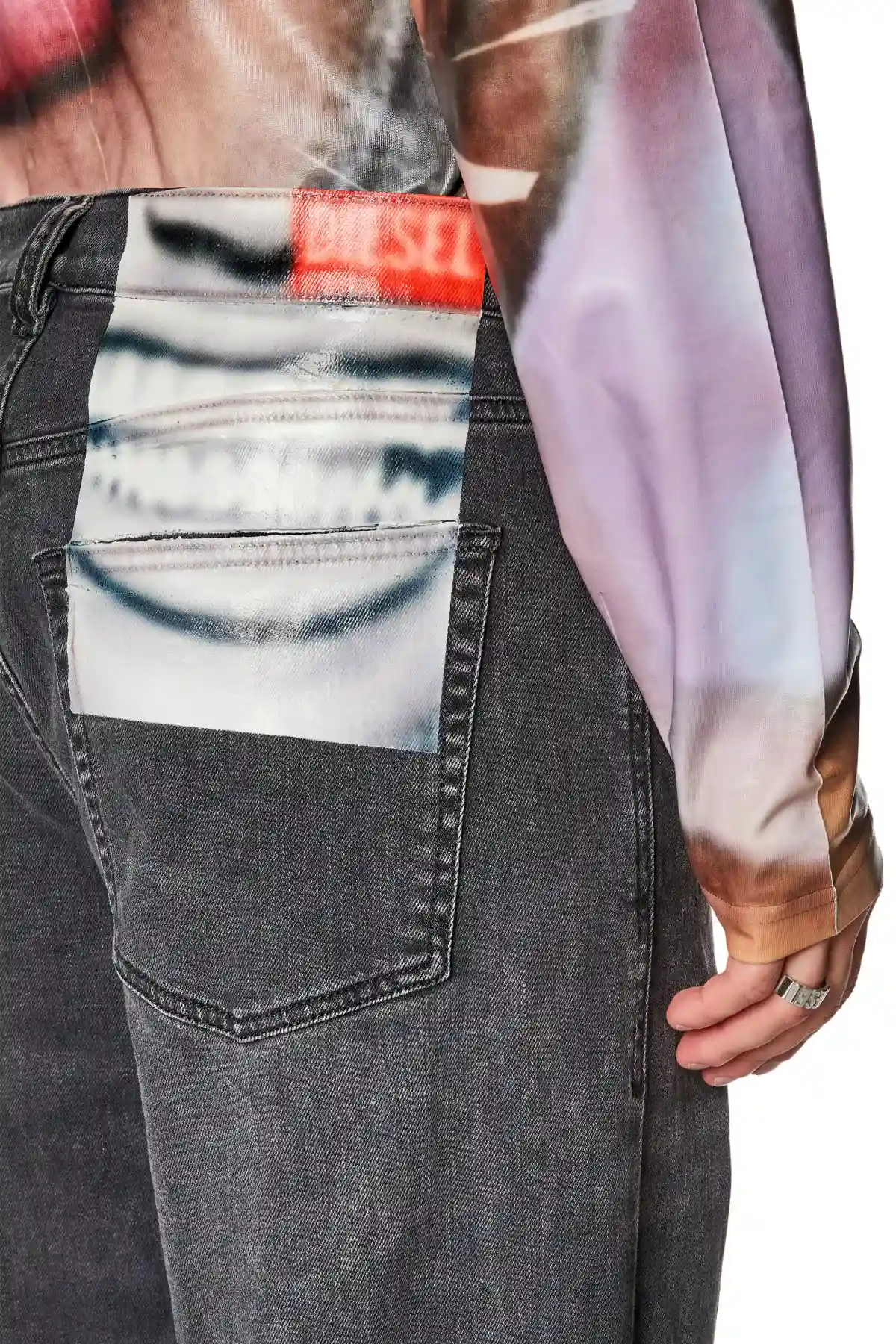 Black Straight Jeans-2010 D-Macs