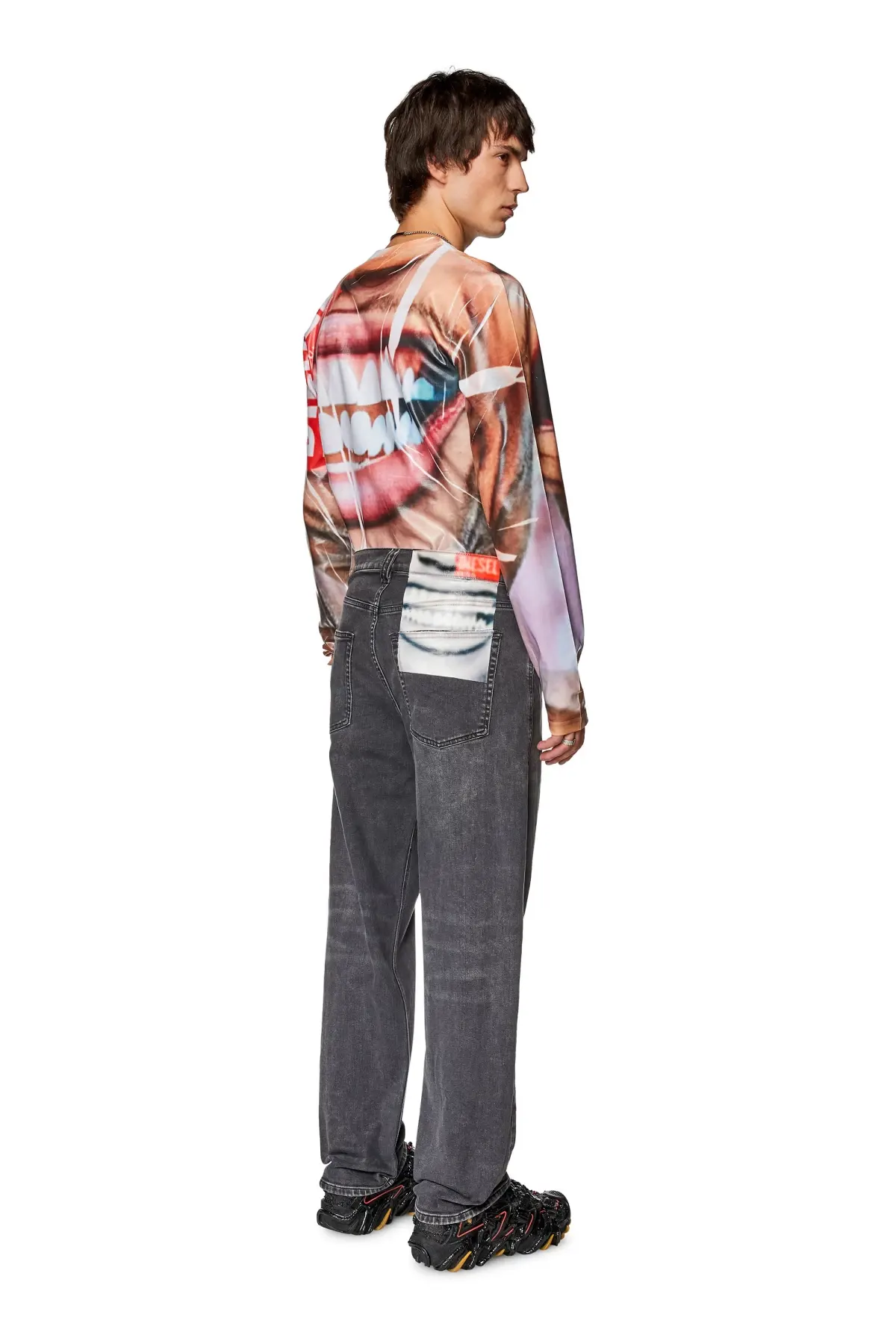 Black Straight Jeans-2010 D-Macs