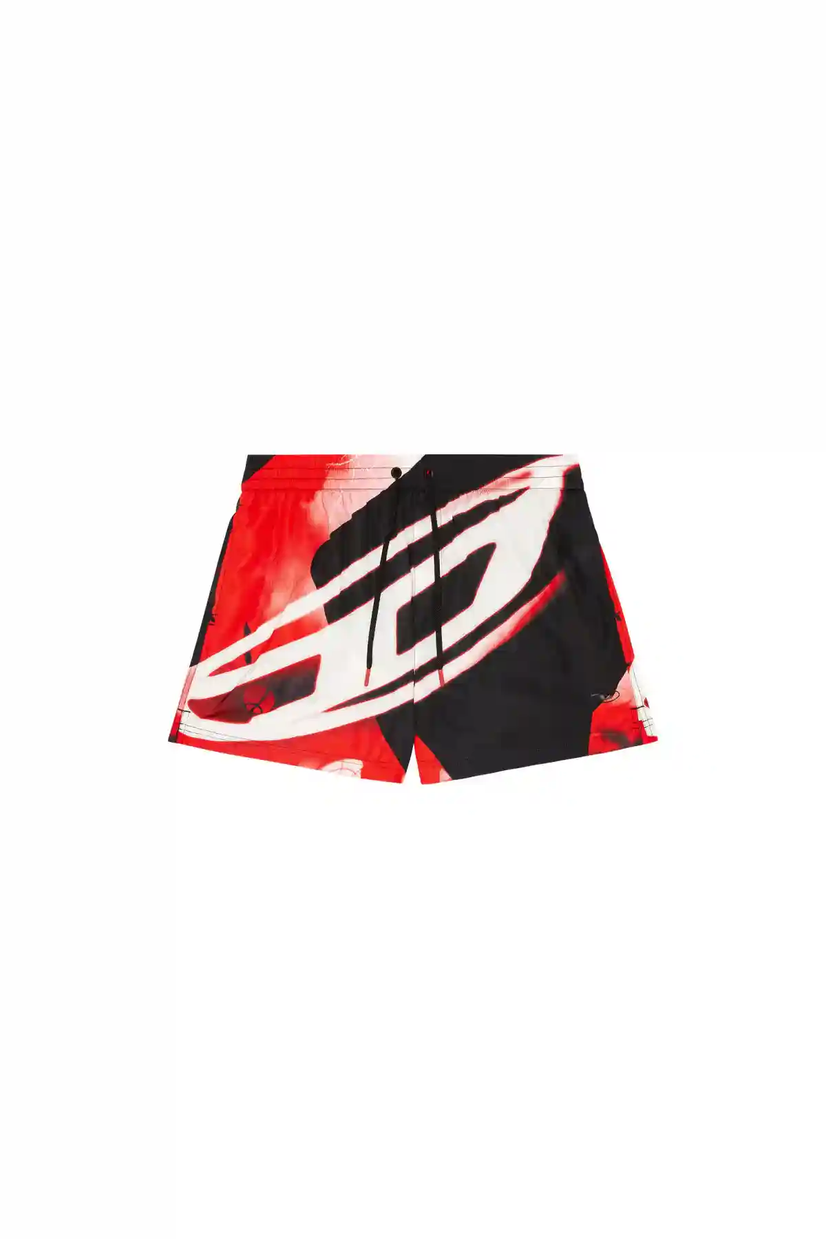 Multi Mid-length swim shorts with Oval D print