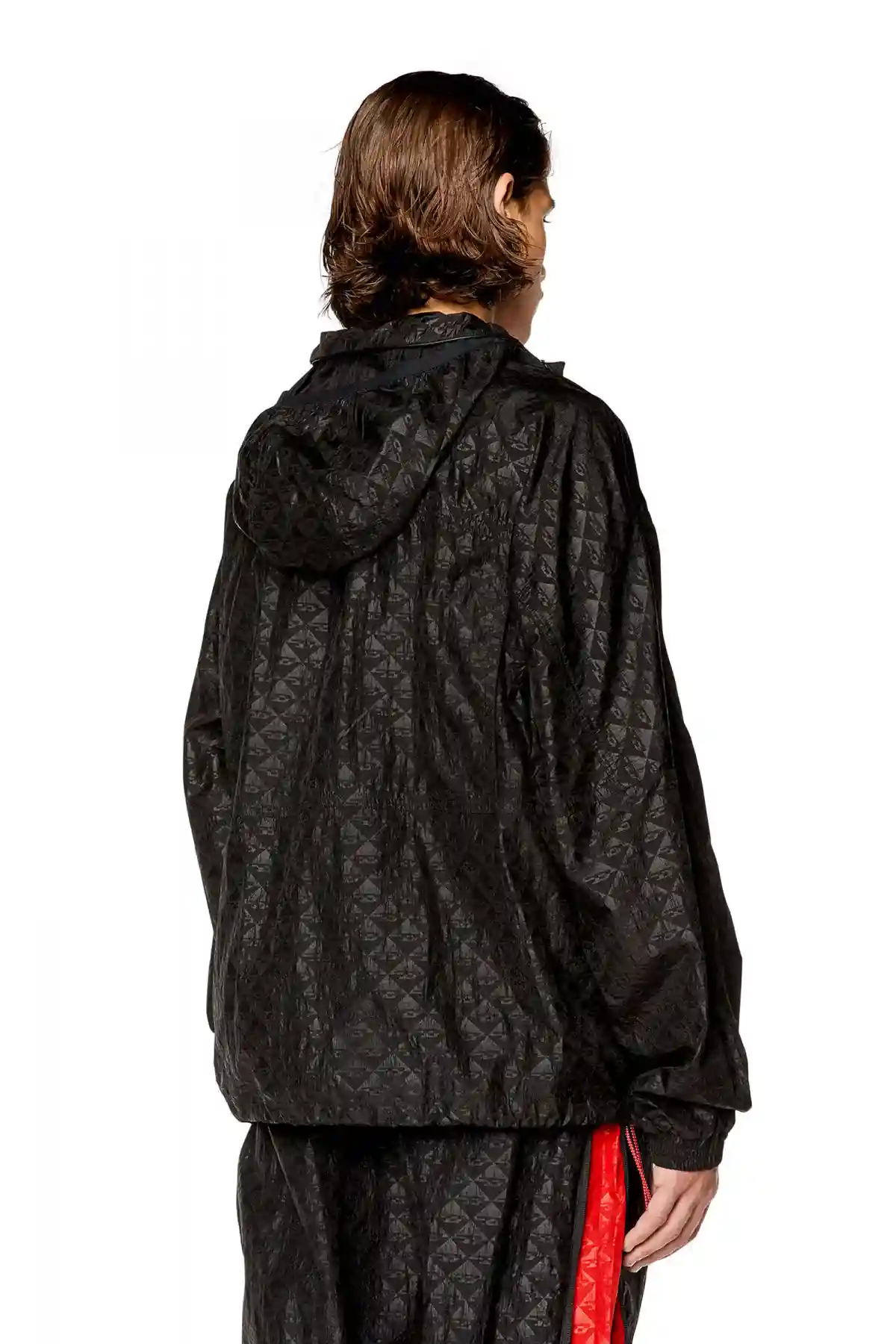 Multi Anorak jacket with monogram print