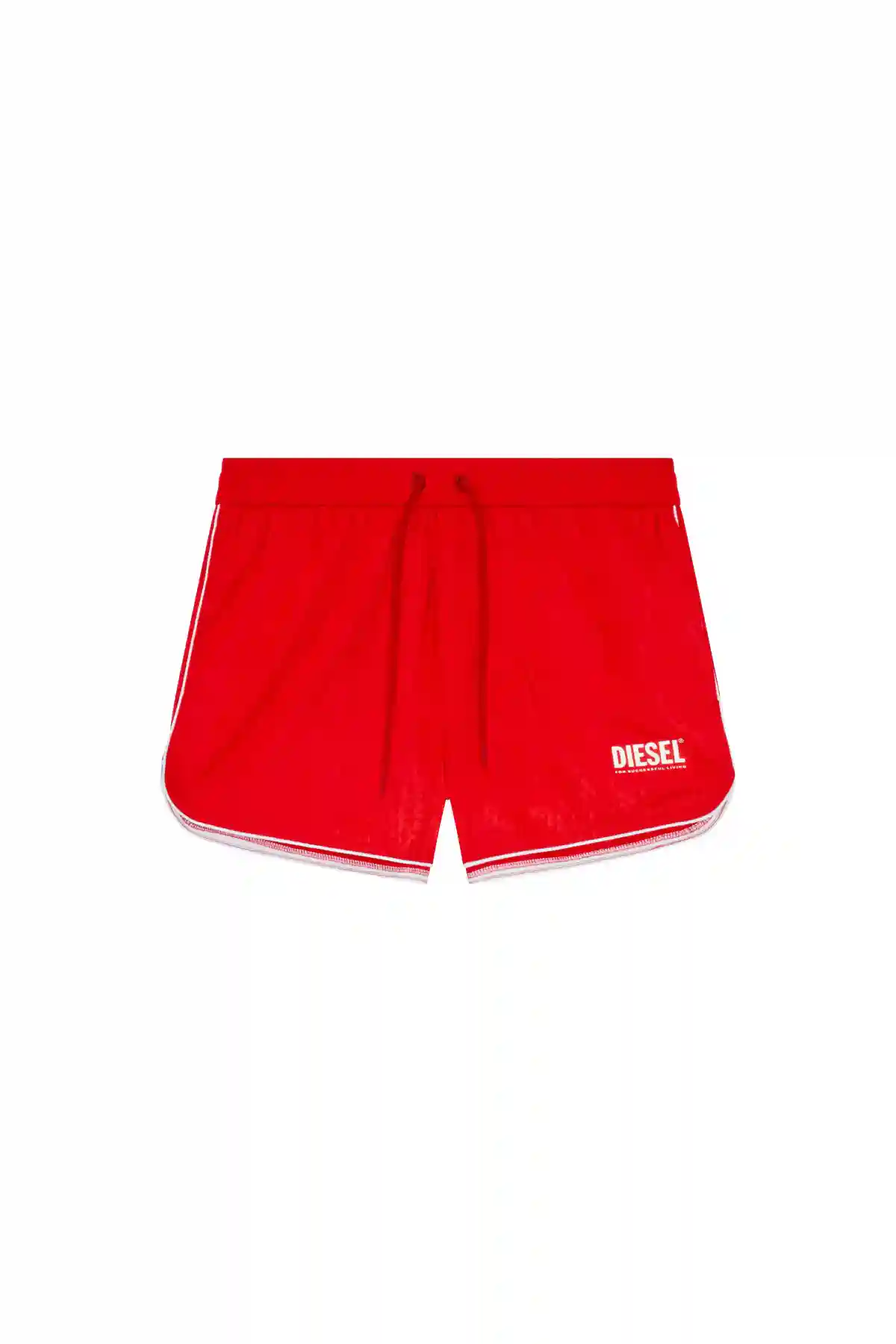 Red Mid-length monogram swim shorts