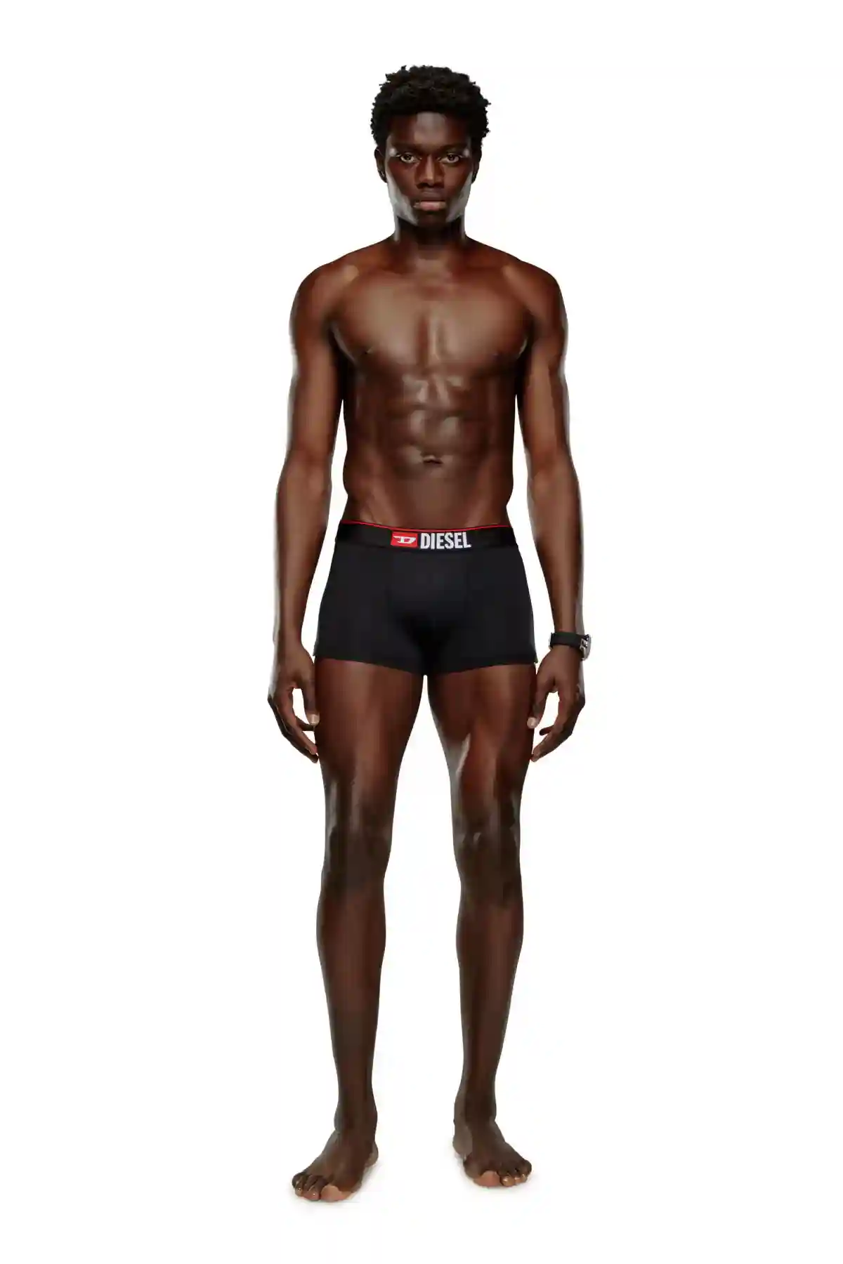 Black Microfibre boxer briefs
