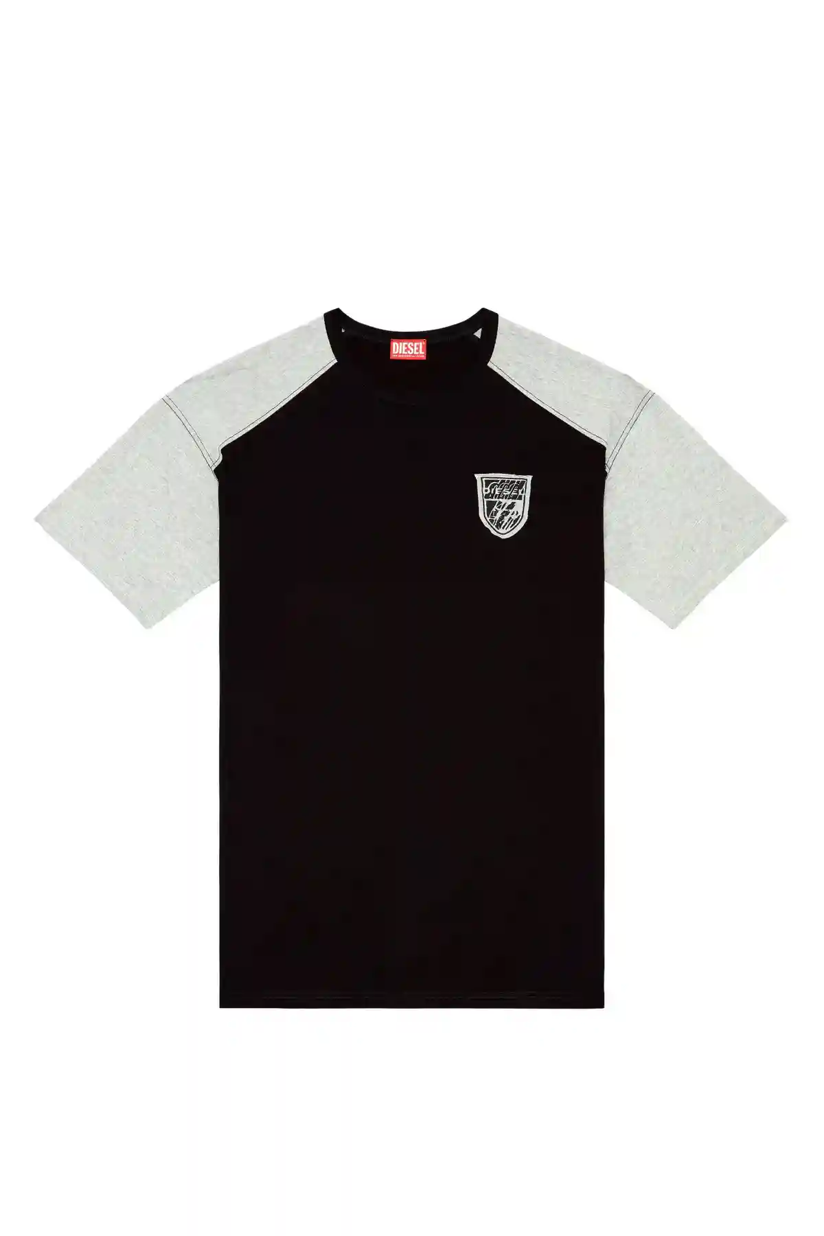 Multi Colour-block T-shirt with crest logo