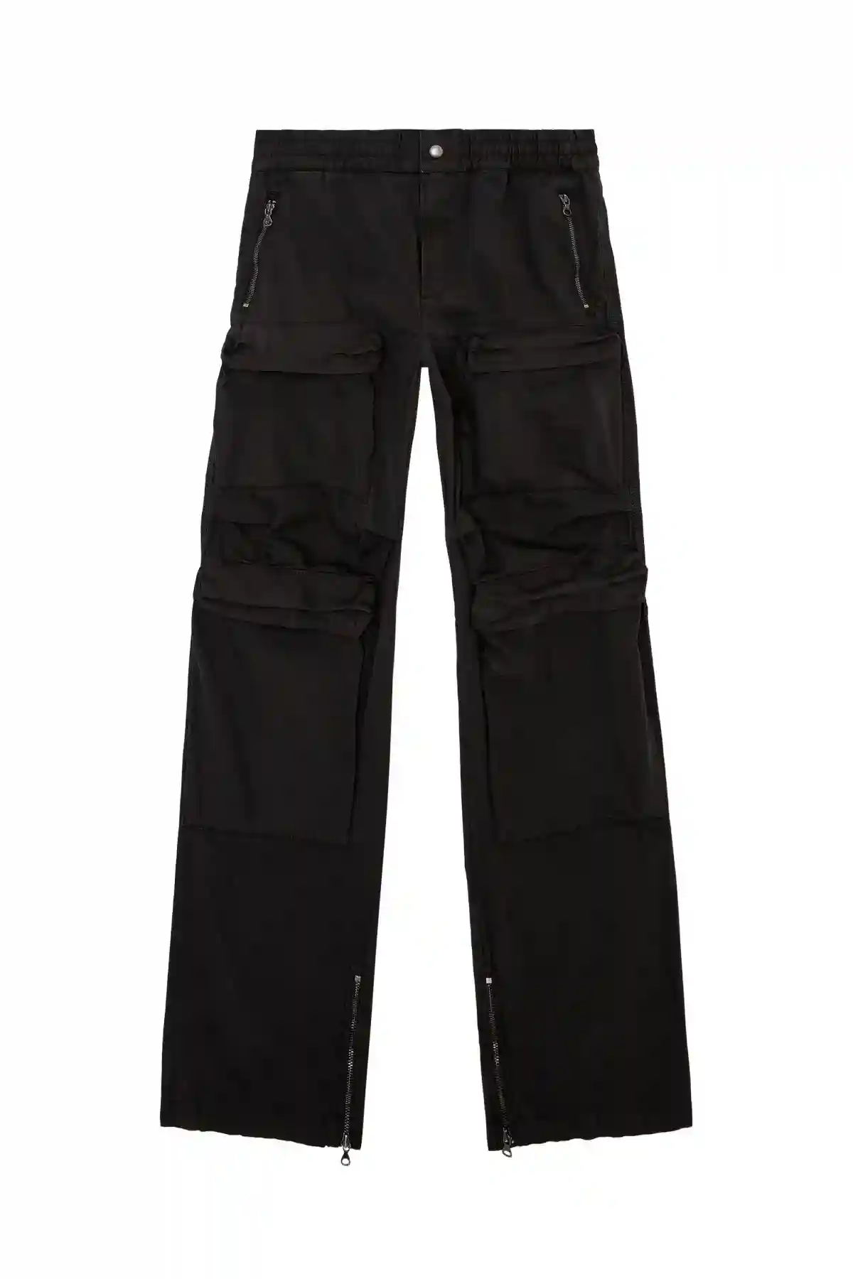 black P-Danzel-Relaxed Fit Trousers