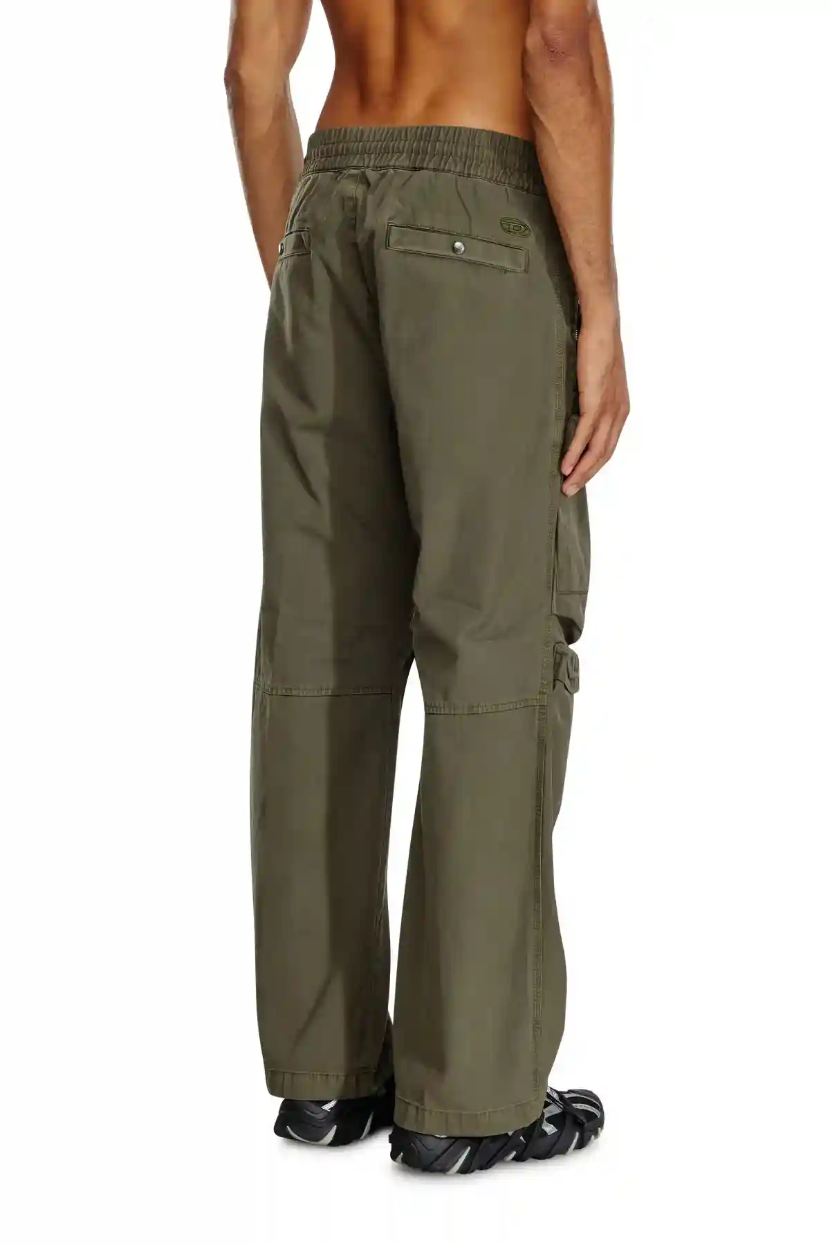 green P-Danzel-Relaxed Fit Trousers