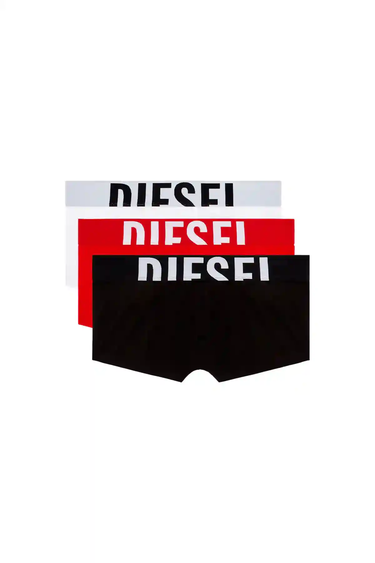 Multi Three-pack boxer briefs in stretch cotton