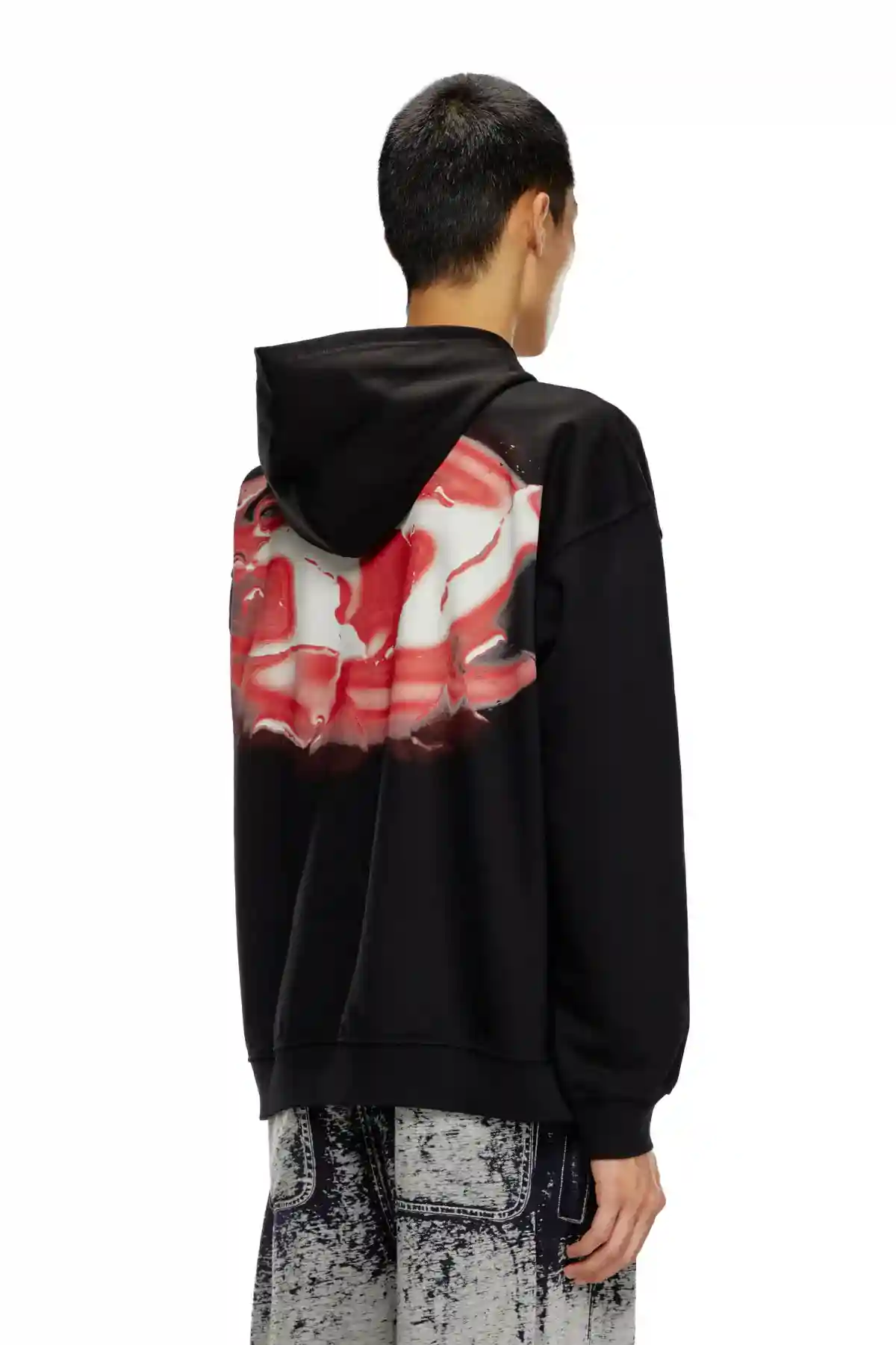 Multicolor S-Boxt-Hood-K3 Sweat-Shirt