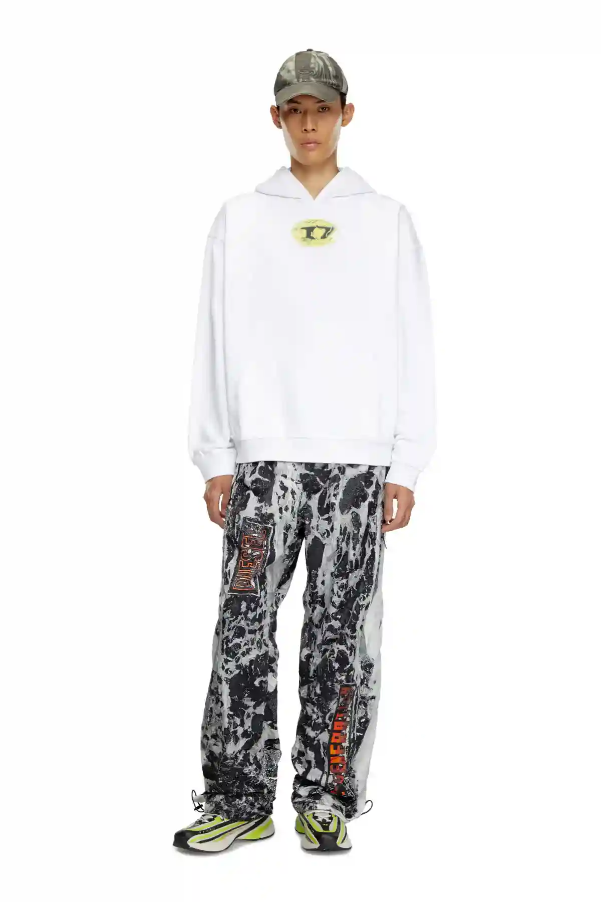 Multicolor S-Boxt-Hood-K3 Sweat-Shirt