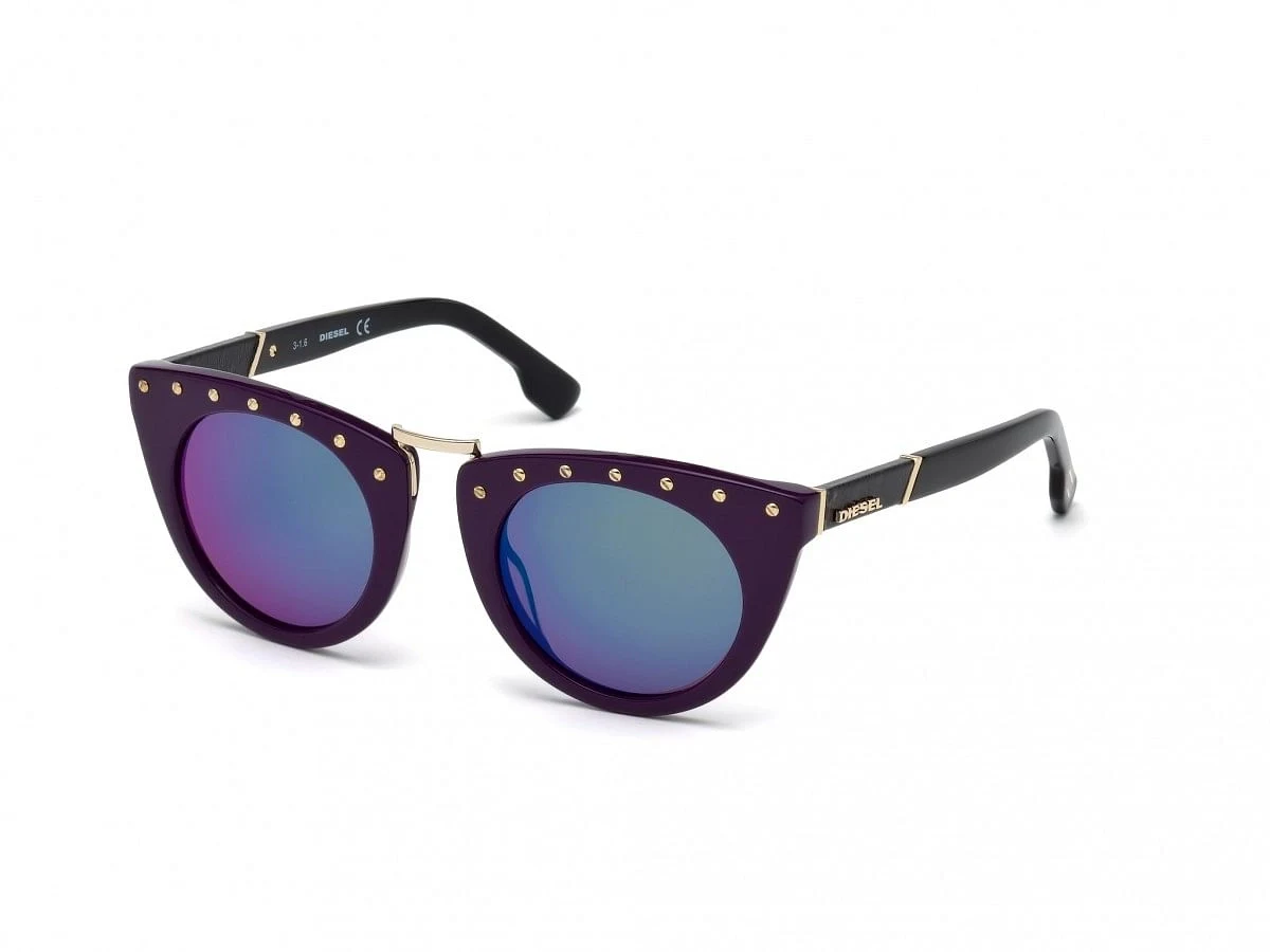Purple Dl0211 Sunglasses display picture 1