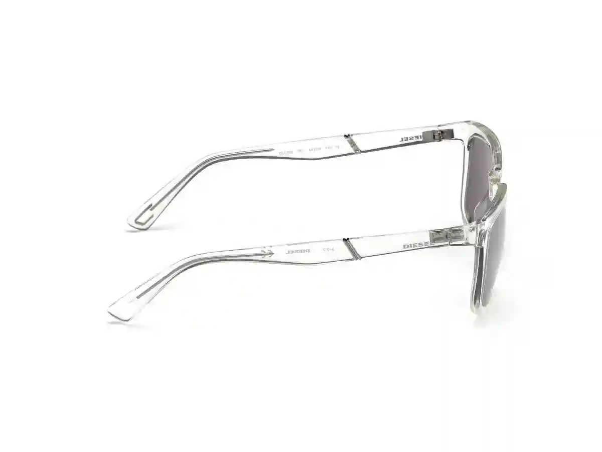 Transparent Acetate Rectangular Men Transparent Sunglasses