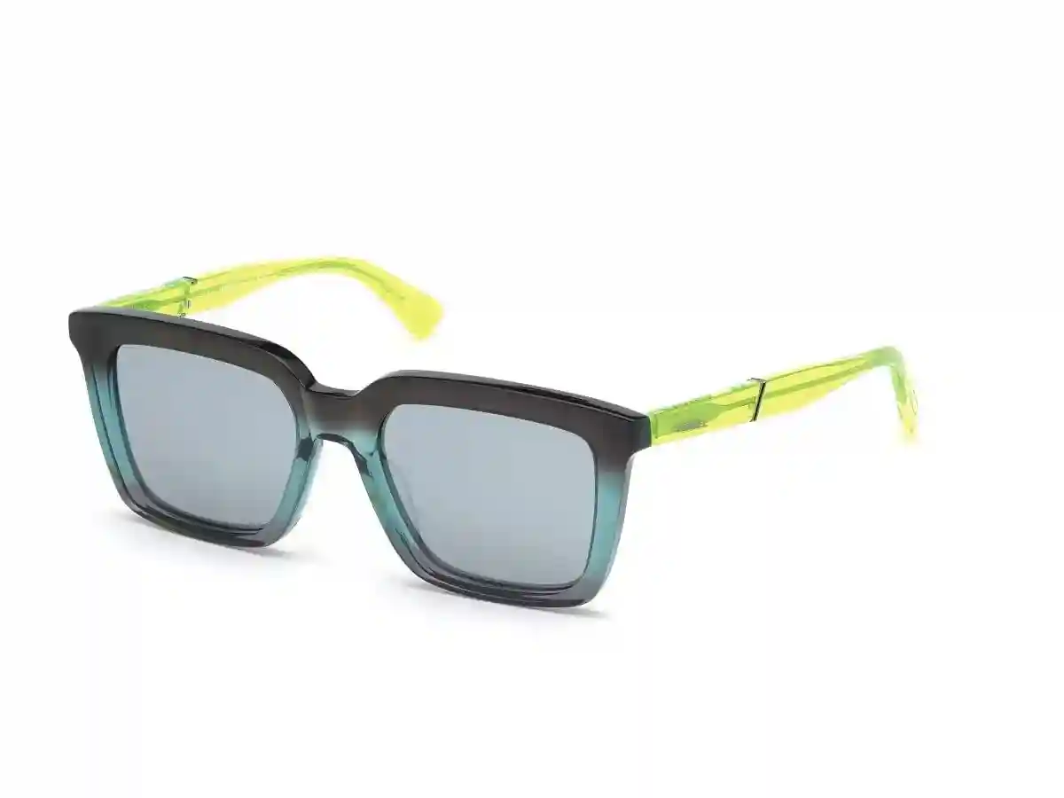 Grey Acetate Square Men Grey Sunglasses