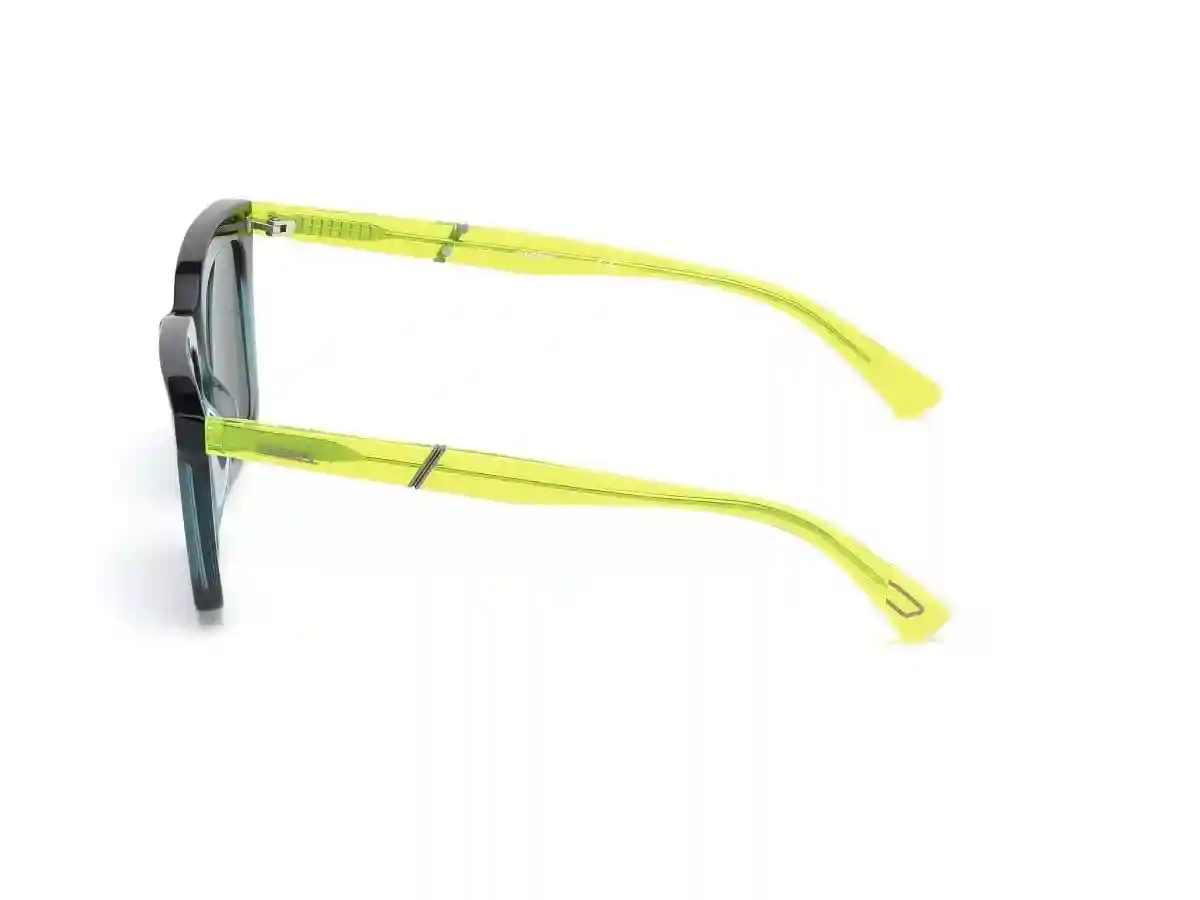 Grey Acetate Square Men Grey Sunglasses