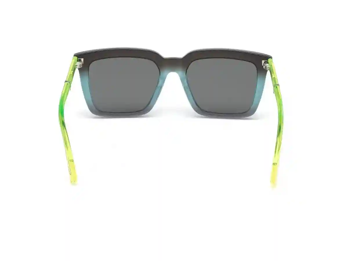 Grey Acetate Square Men Grey Sunglasses