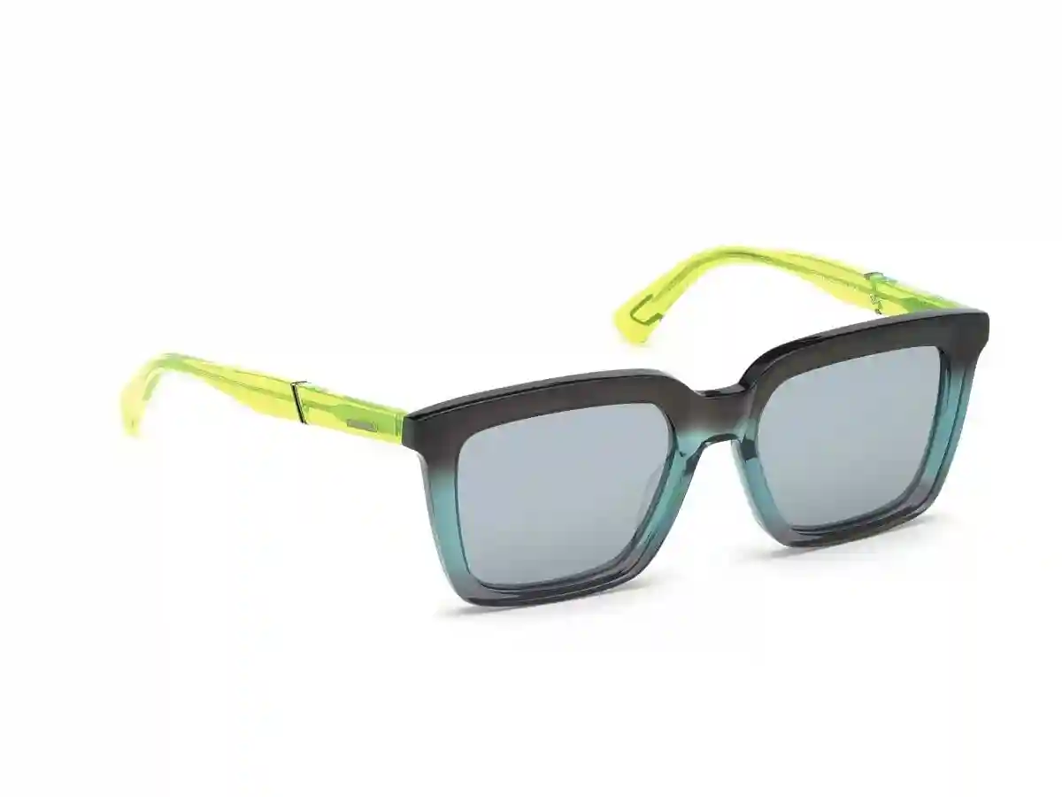 Grey Acetate Square Men Grey Sunglasses