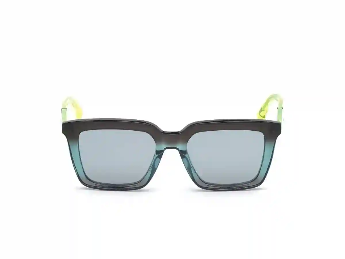 Grey Acetate Square Men Grey Sunglasses