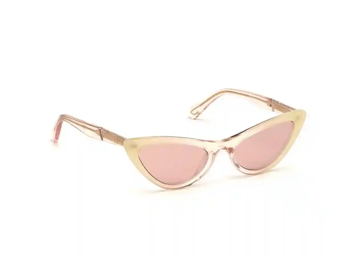 Pink Dl0303 54 72U Sunglasses