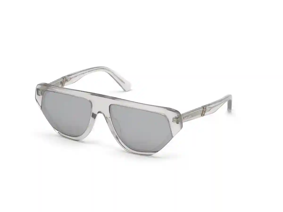 Grey Metal Cat Men Grey Sunglasses