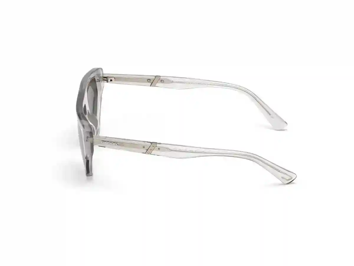 Grey Metal Cat Men Grey Sunglasses