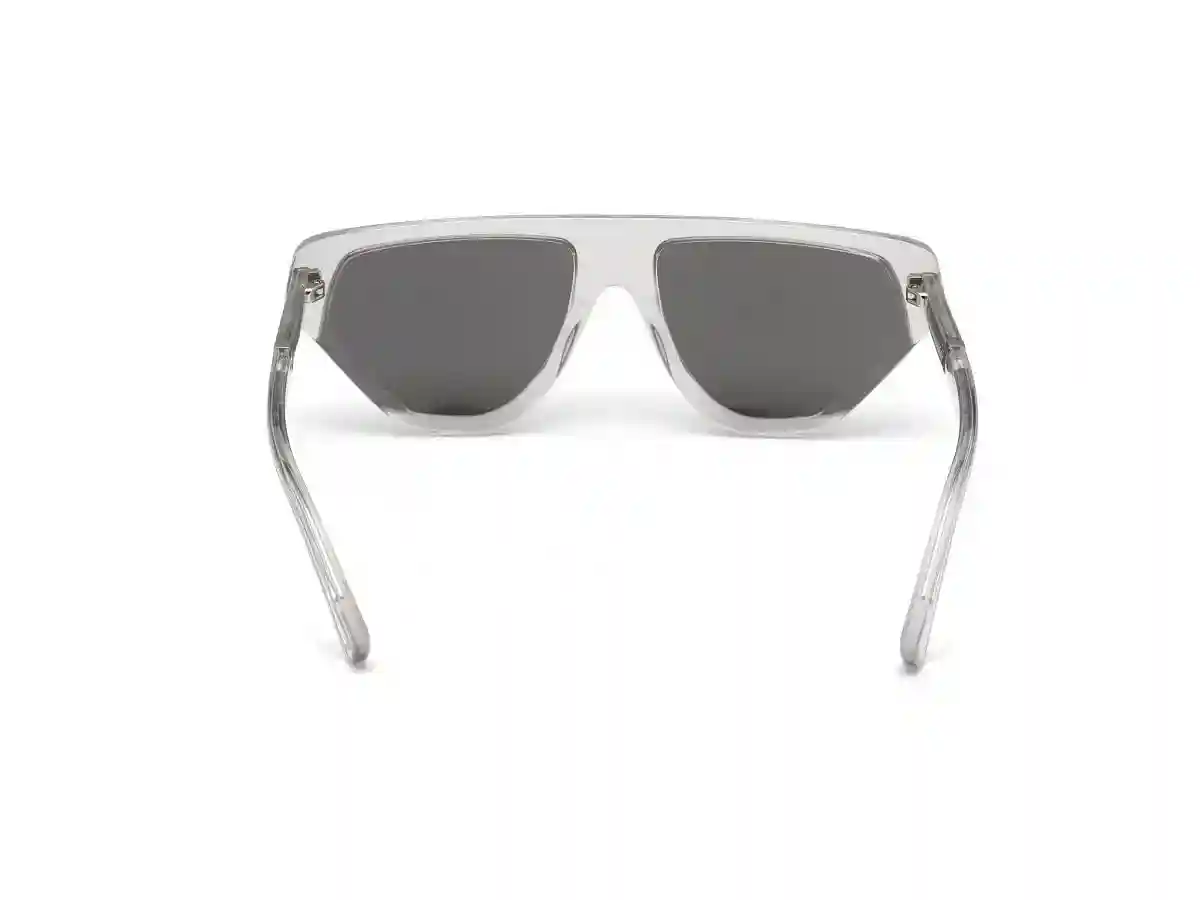 Grey Metal Cat Men Grey Sunglasses