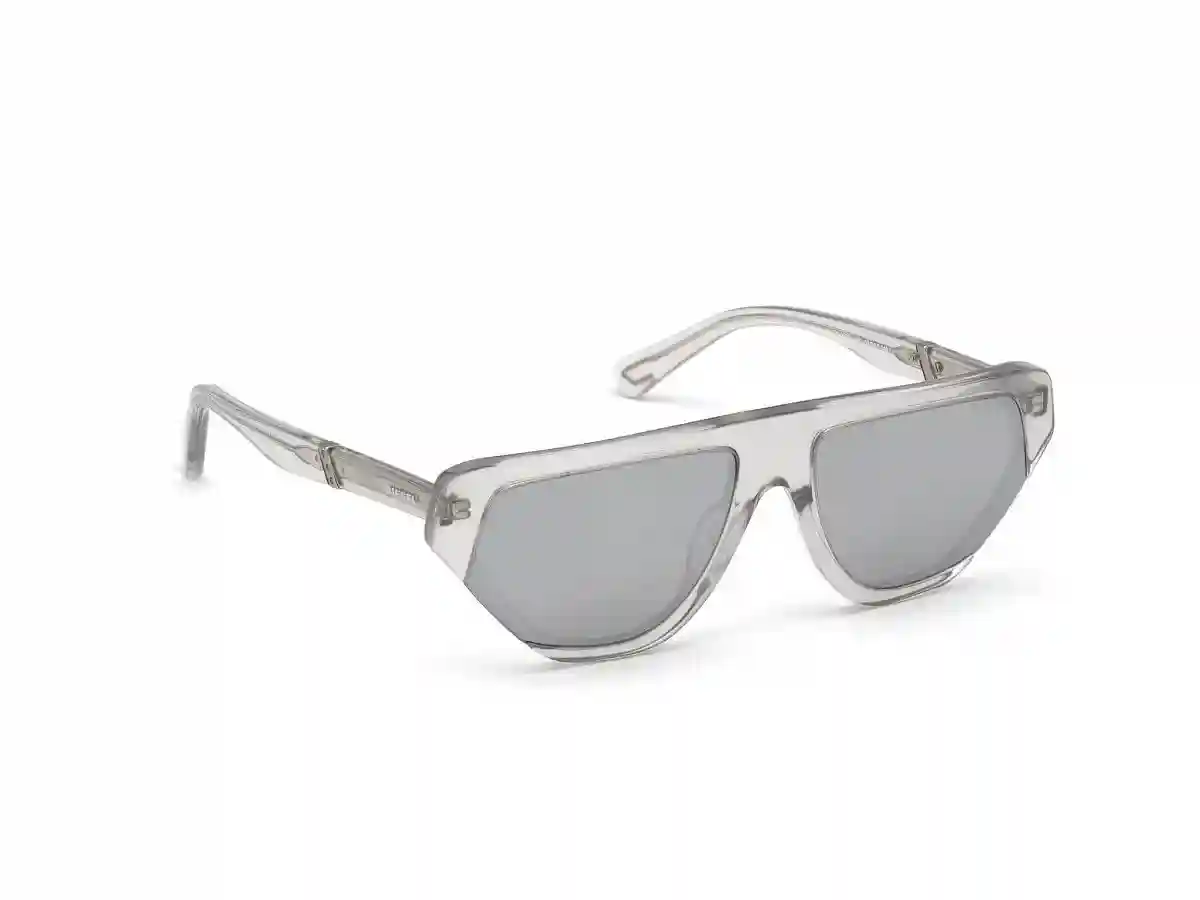 Grey Metal Cat Men Grey Sunglasses