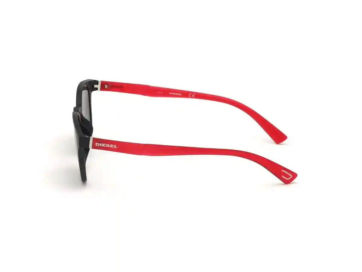 Black Acetate Round Men Black Sunglasses