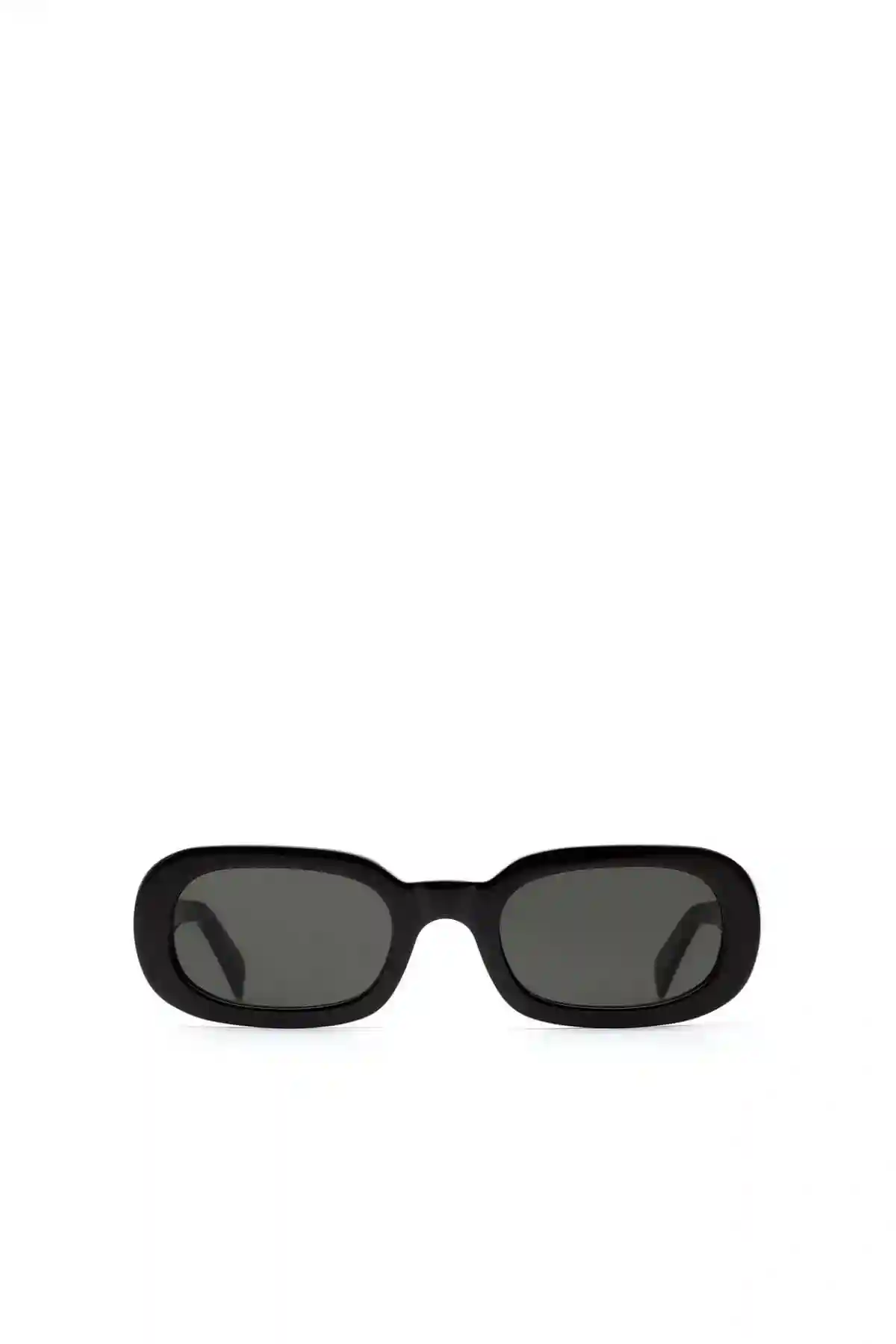Black Iconic oval sunglasses