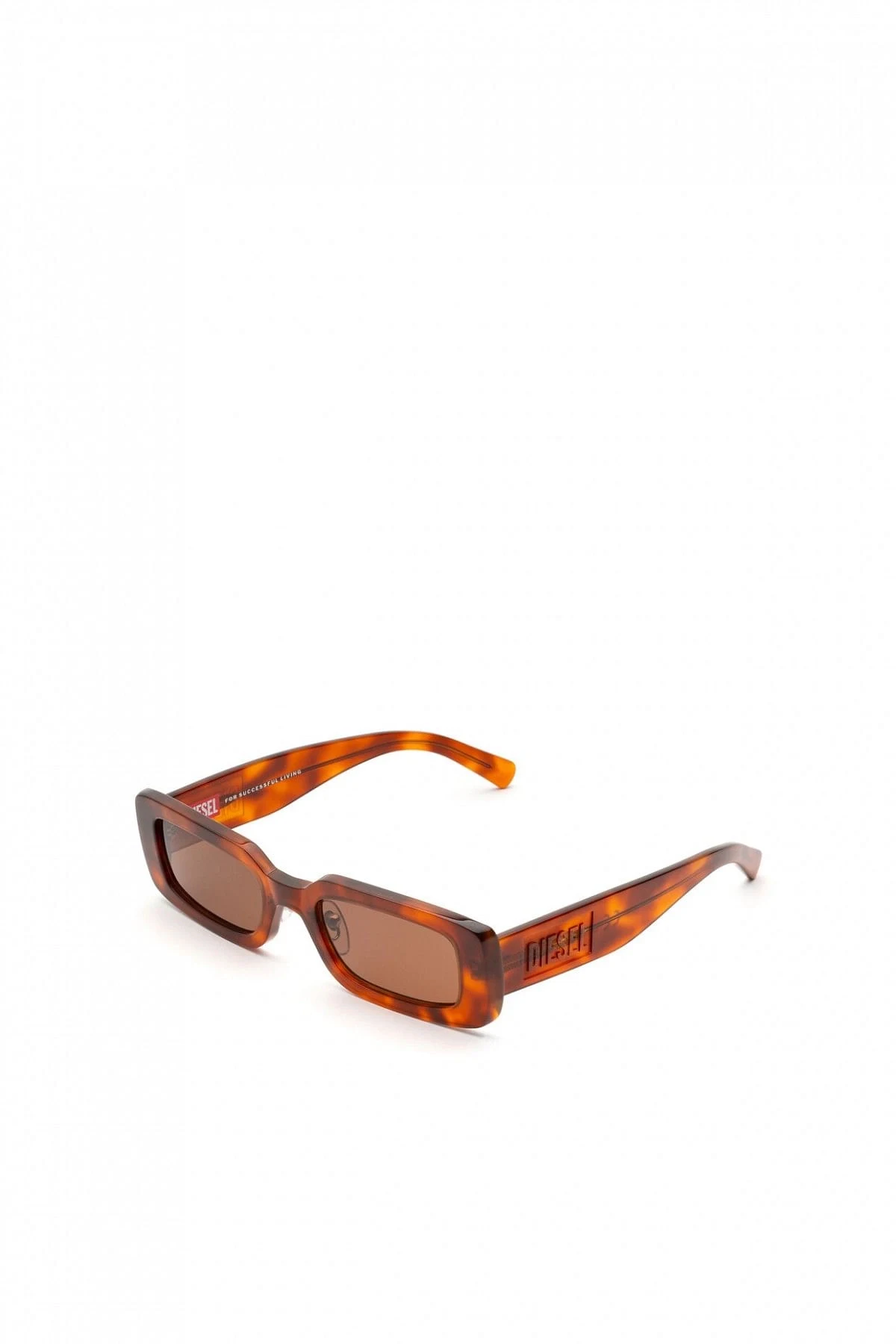 Brown Rectangular modern design sunglasses