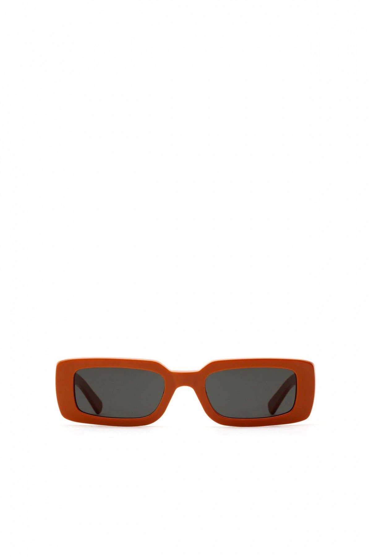 Orange Rectangular modern design sunglasses