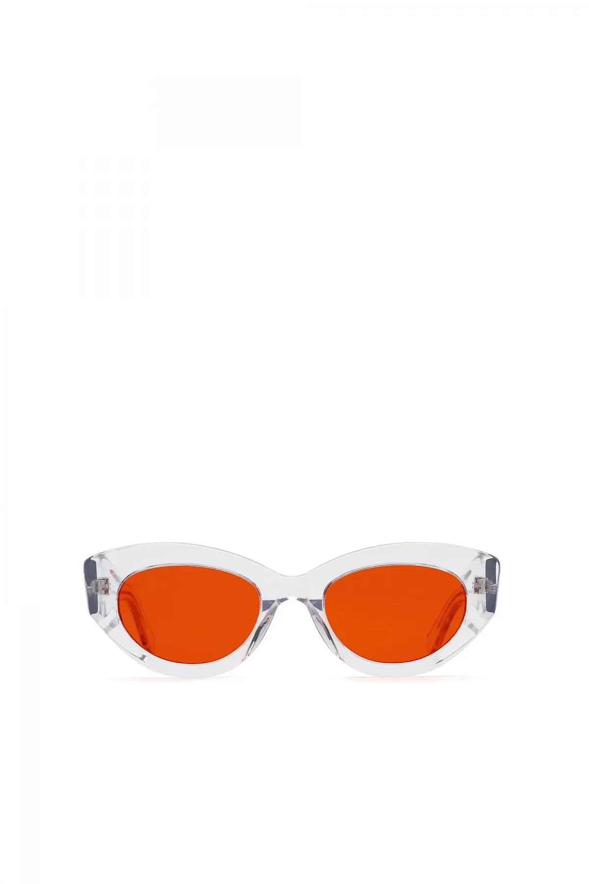 White Cateye shape sunglasses