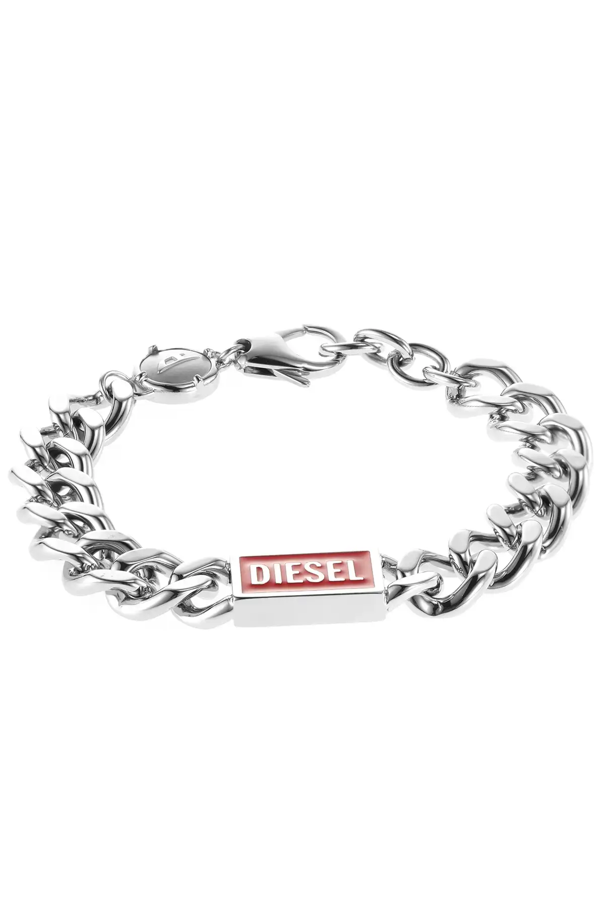 Silver Diesel Steel Silver Bracelet Dx1371040