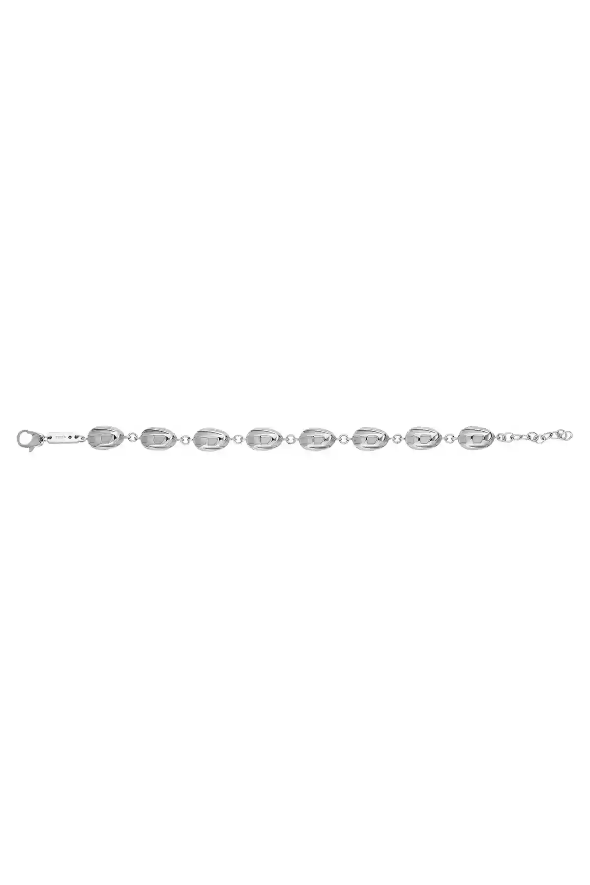 Silver Diesel Steel Silver Bracelet Dx1483040