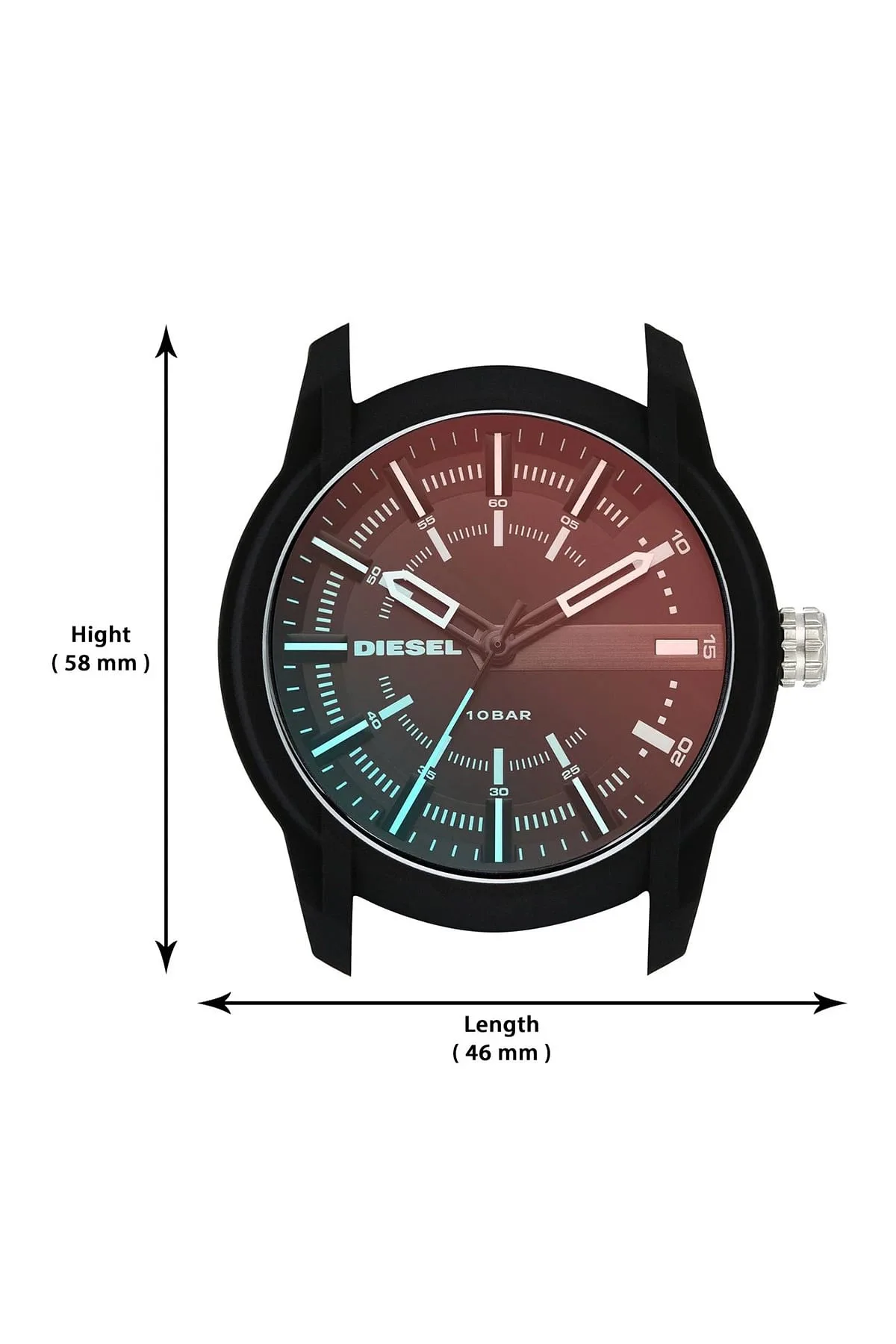 Black Dz1819I Watch
