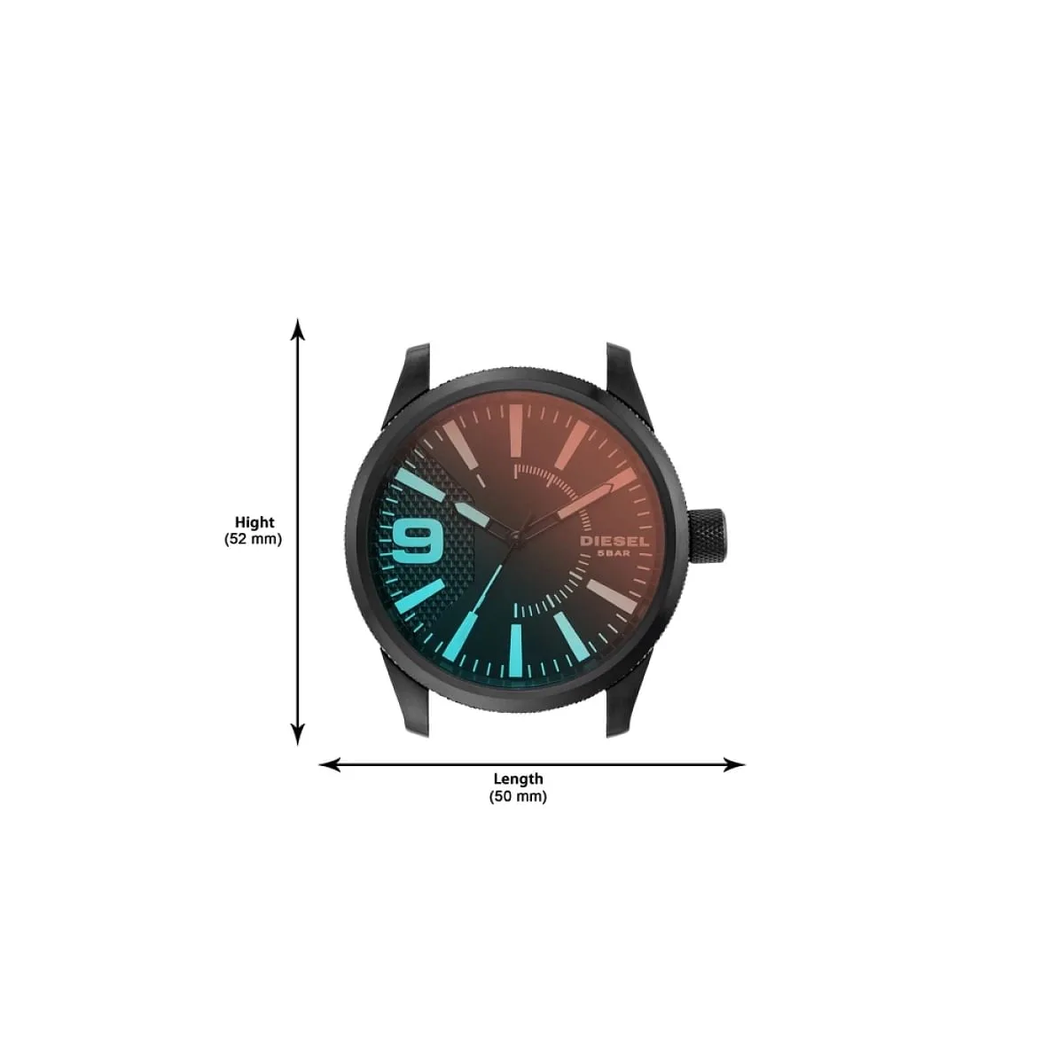 Black Dz1844I Timeframe Watch