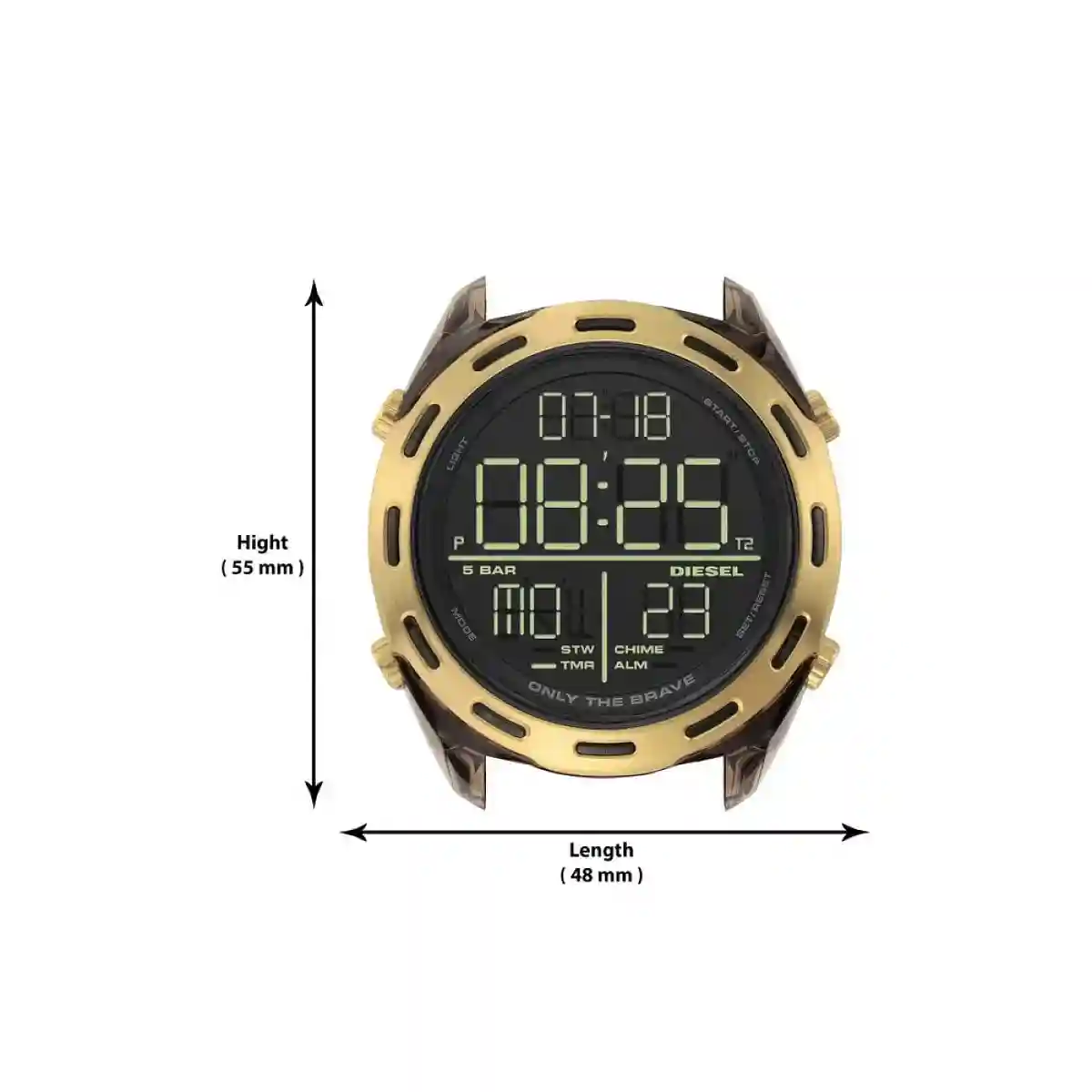 Black Crusher Men Black Analog Watch
