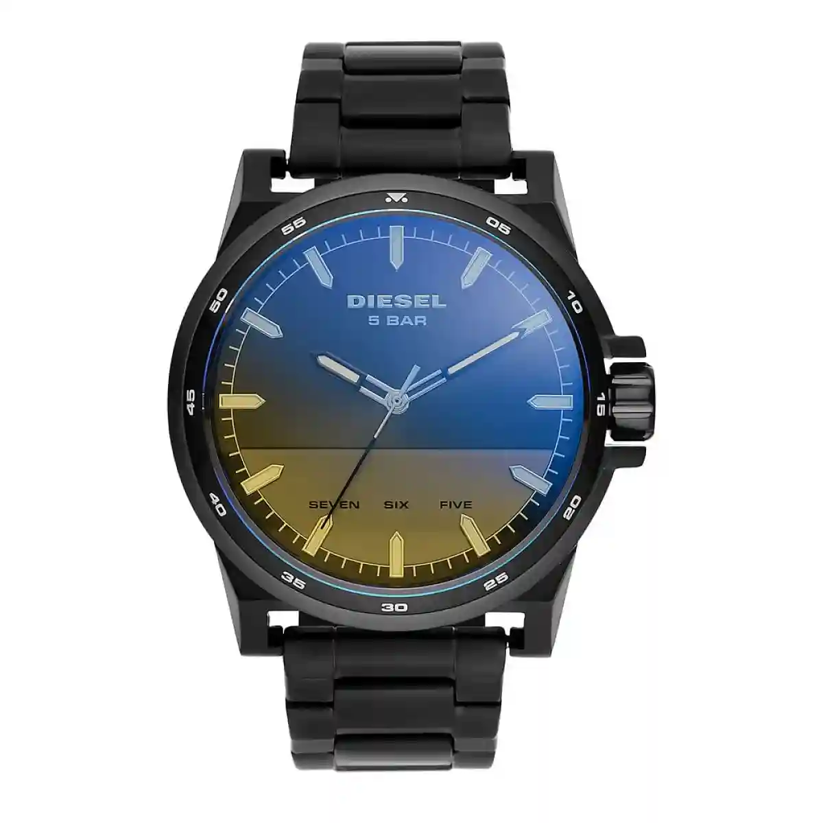 Black D-48 Men Black Analog Watch