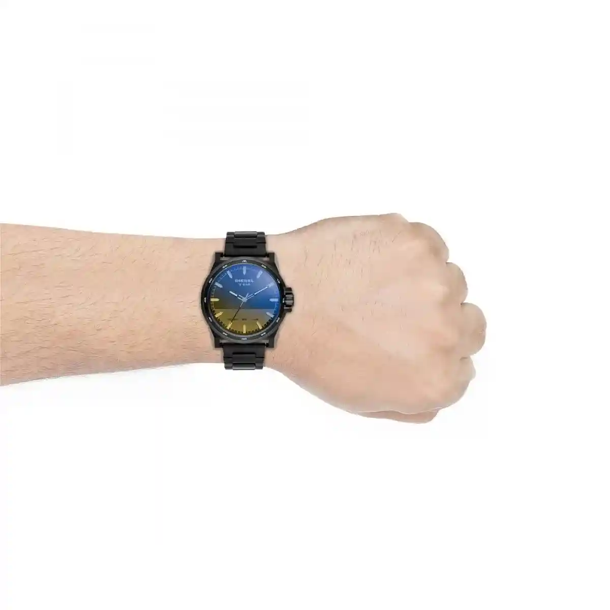 Black D-48 Men Black Analog Watch