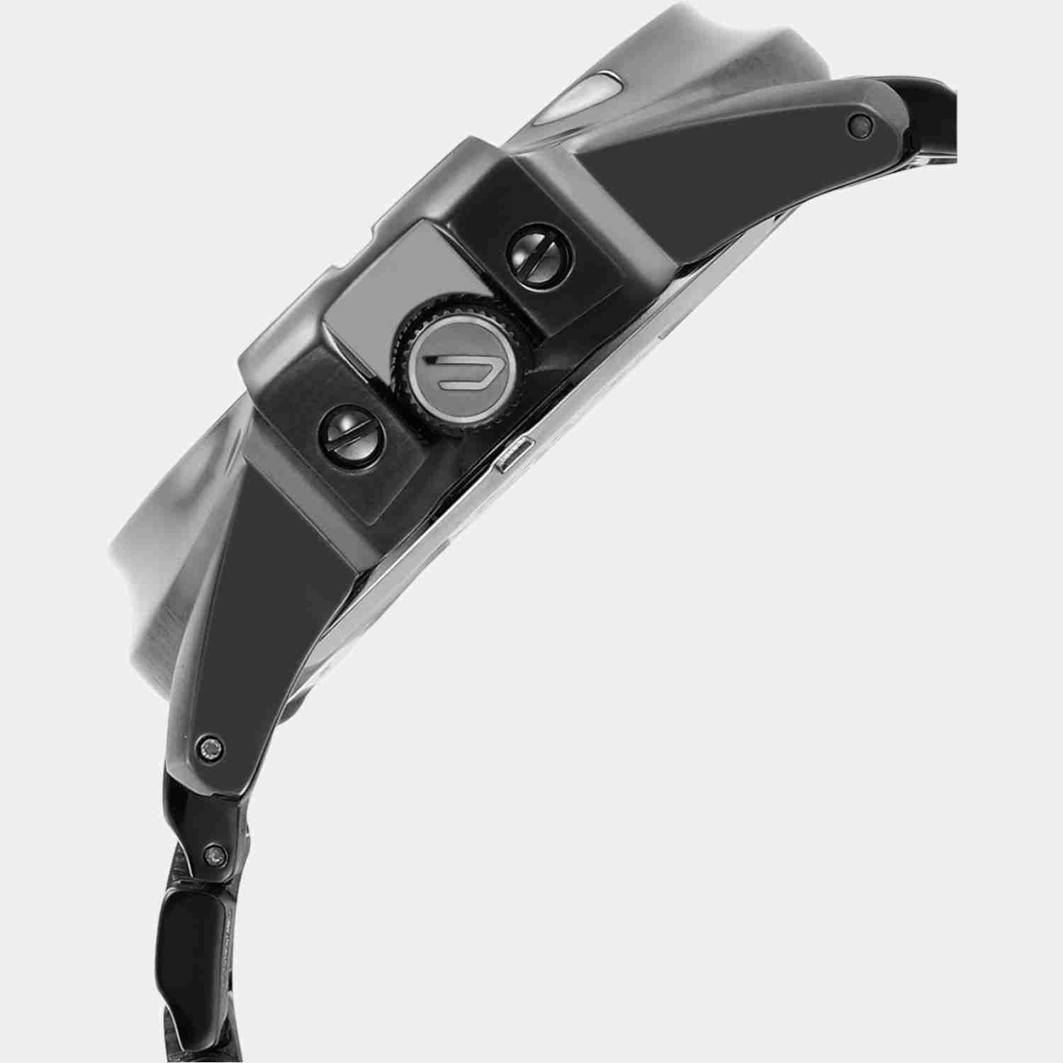 Master Chief Men Quartz Brown Dial Analog Stainless Steel Watch DZ1965