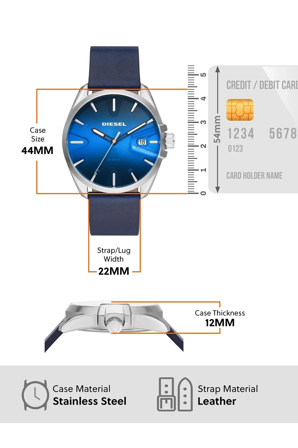 Blue Dz1991I Watch