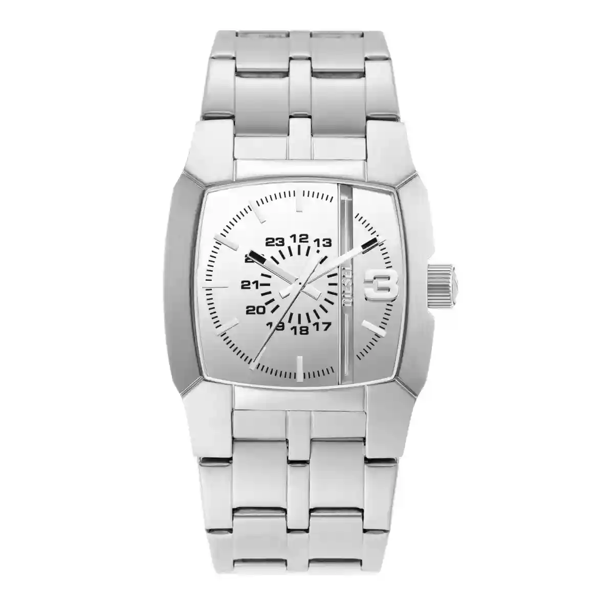 Silver Diesel Cliffhanger Silver Watch Dz2152