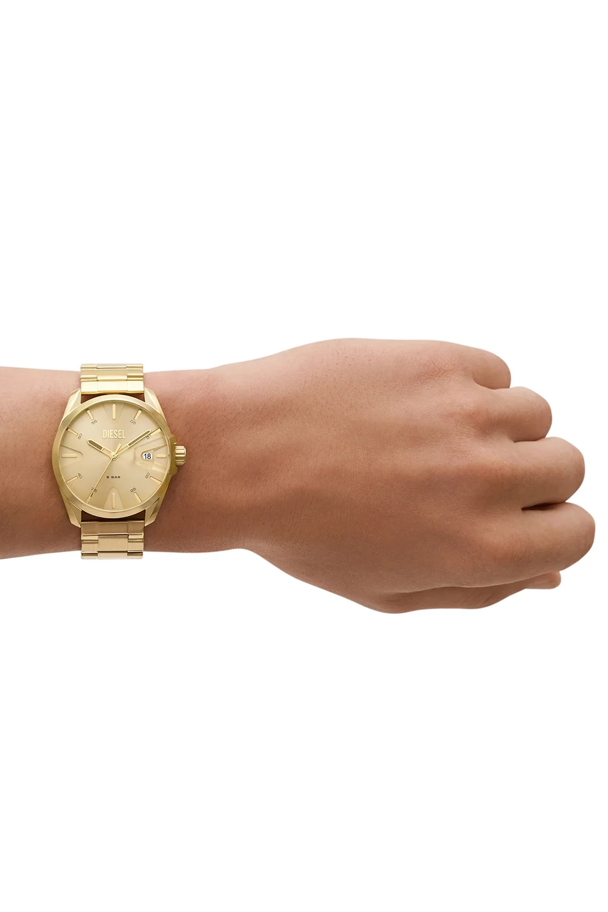 Gold Diesel Ms9 Gold Watch Set Dz2163Set