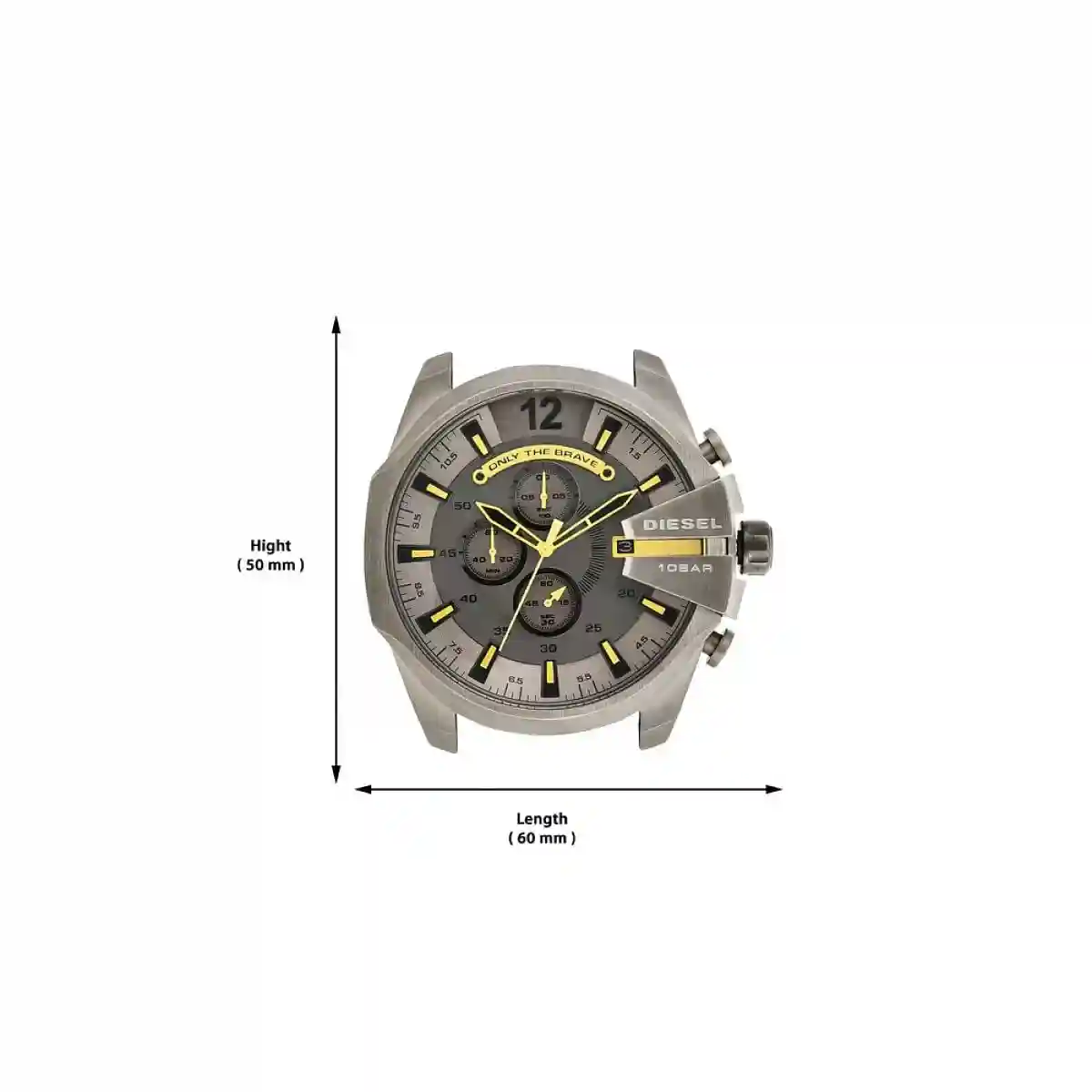 Grey Mega Chief Men Grey Watch
