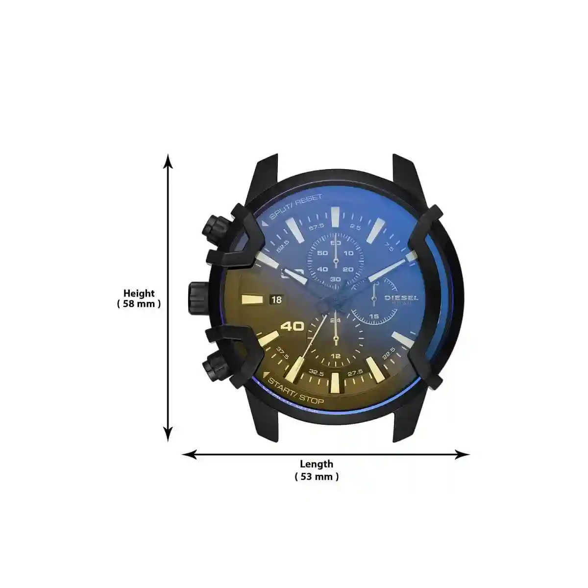 Black Dz4489I Watch