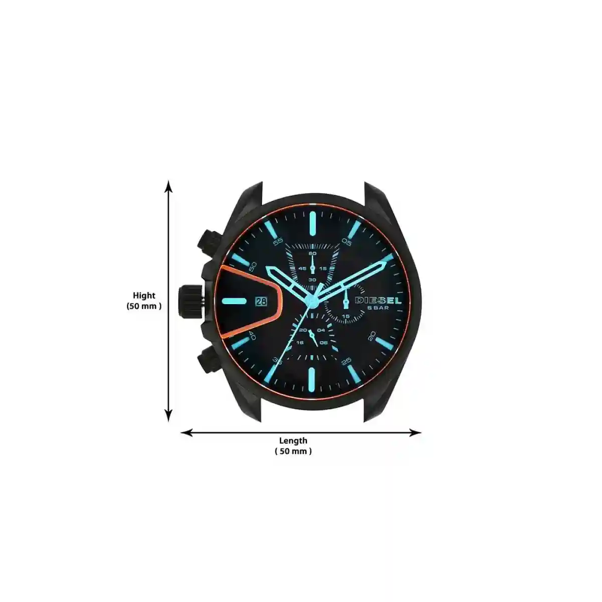 Black Dz4489 Watch