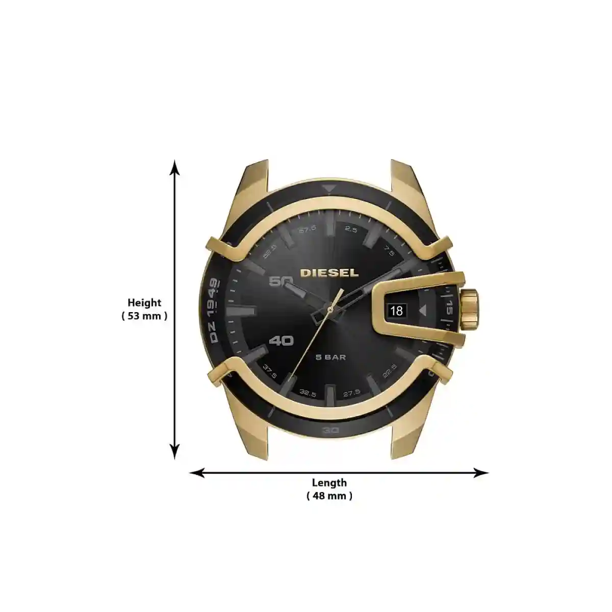 Grey Mega Chief Men Grey Analog Watch