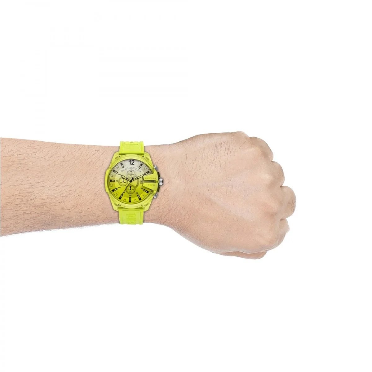 Yellow Mega Chief Men Yellow Analog Watch