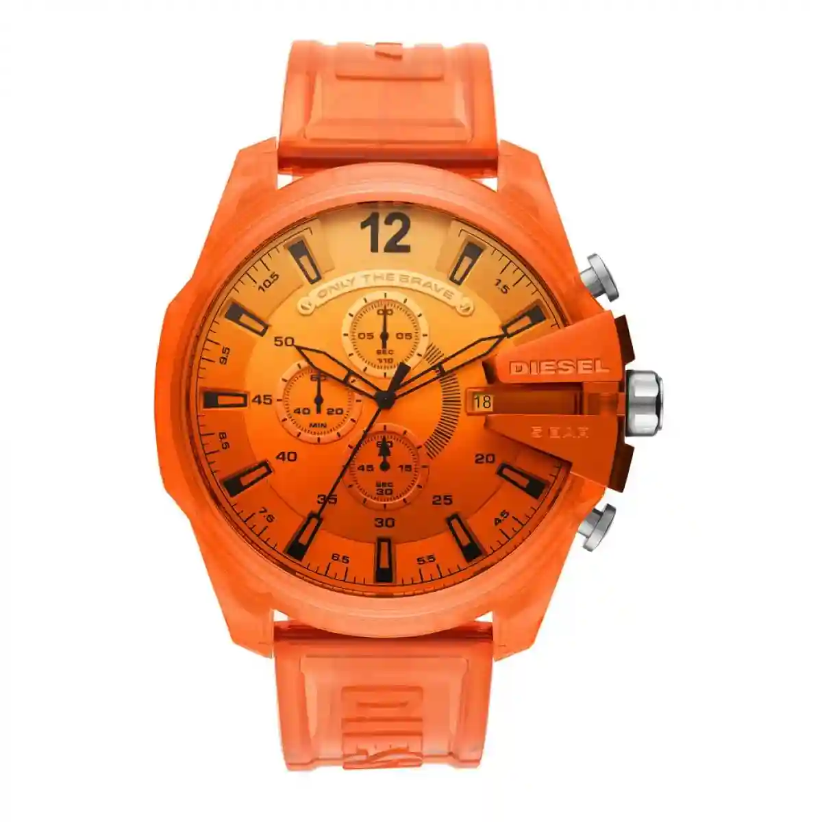 Orange Mega Chief Men Orange Analog Watch