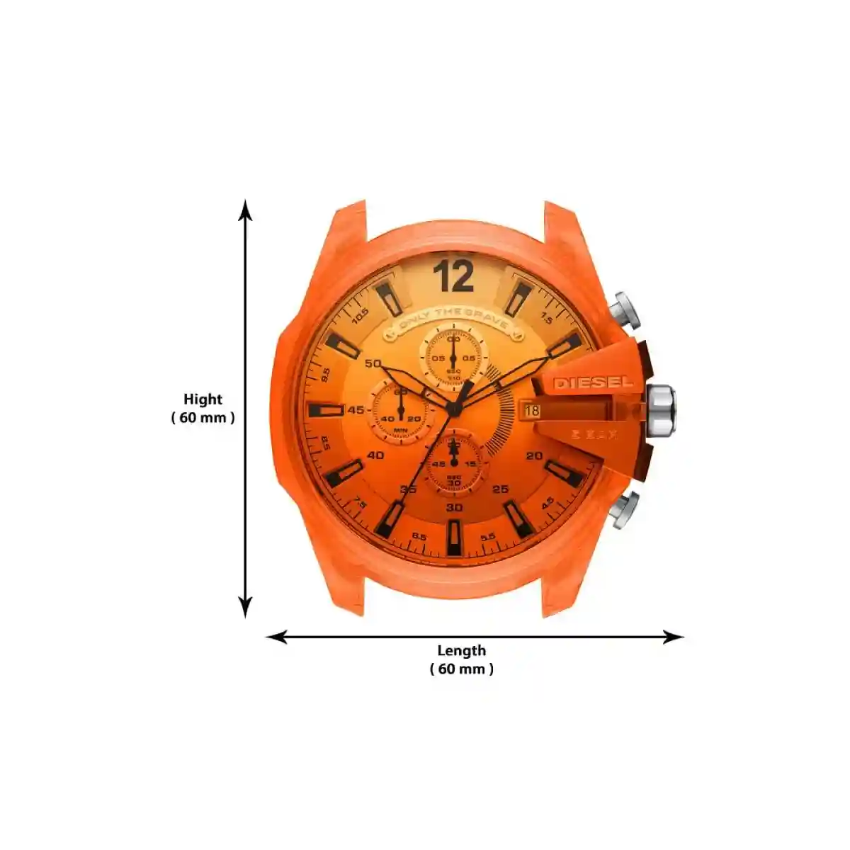 Orange Mega Chief Men Orange Analog Watch