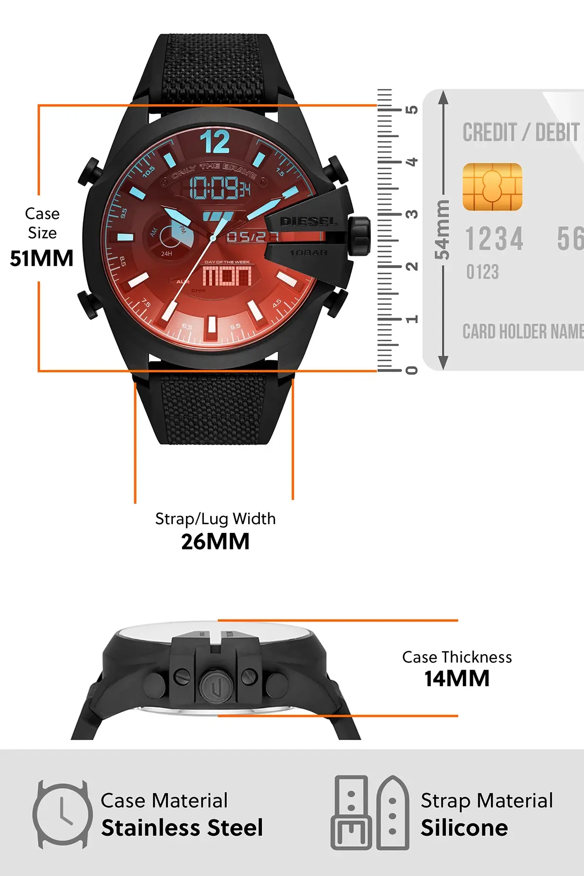 Black Dz4548 Watch